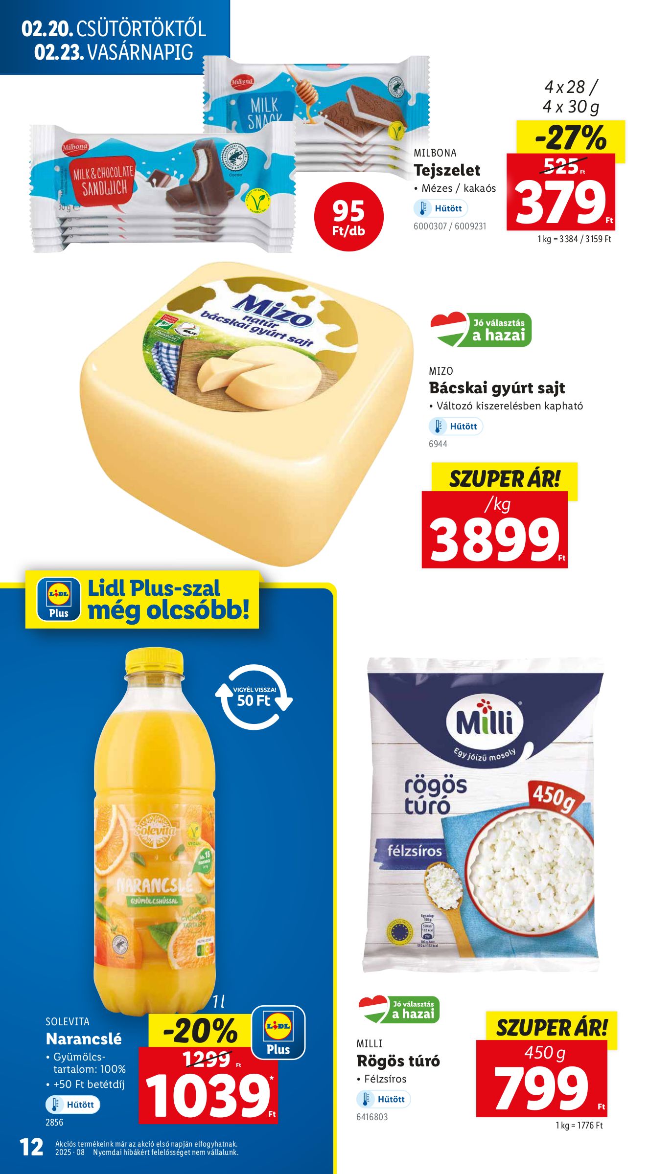 lidl - Lidl akciós újság, érvényes 02.20. - 02.26. - page: 12