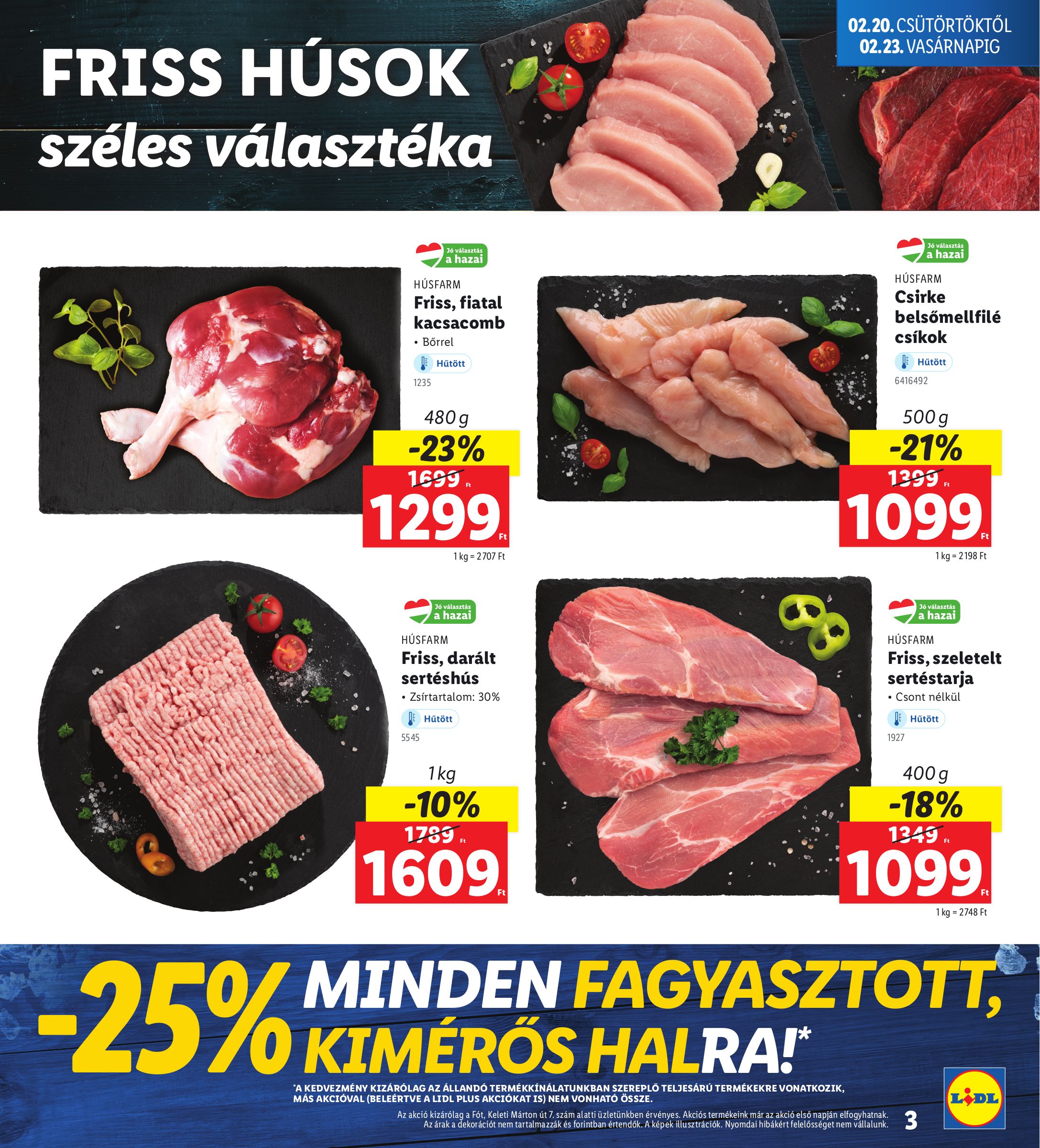 lidl - Lidl - Fót akciós újság, érvényes 02.20. - 02.23. - page: 3