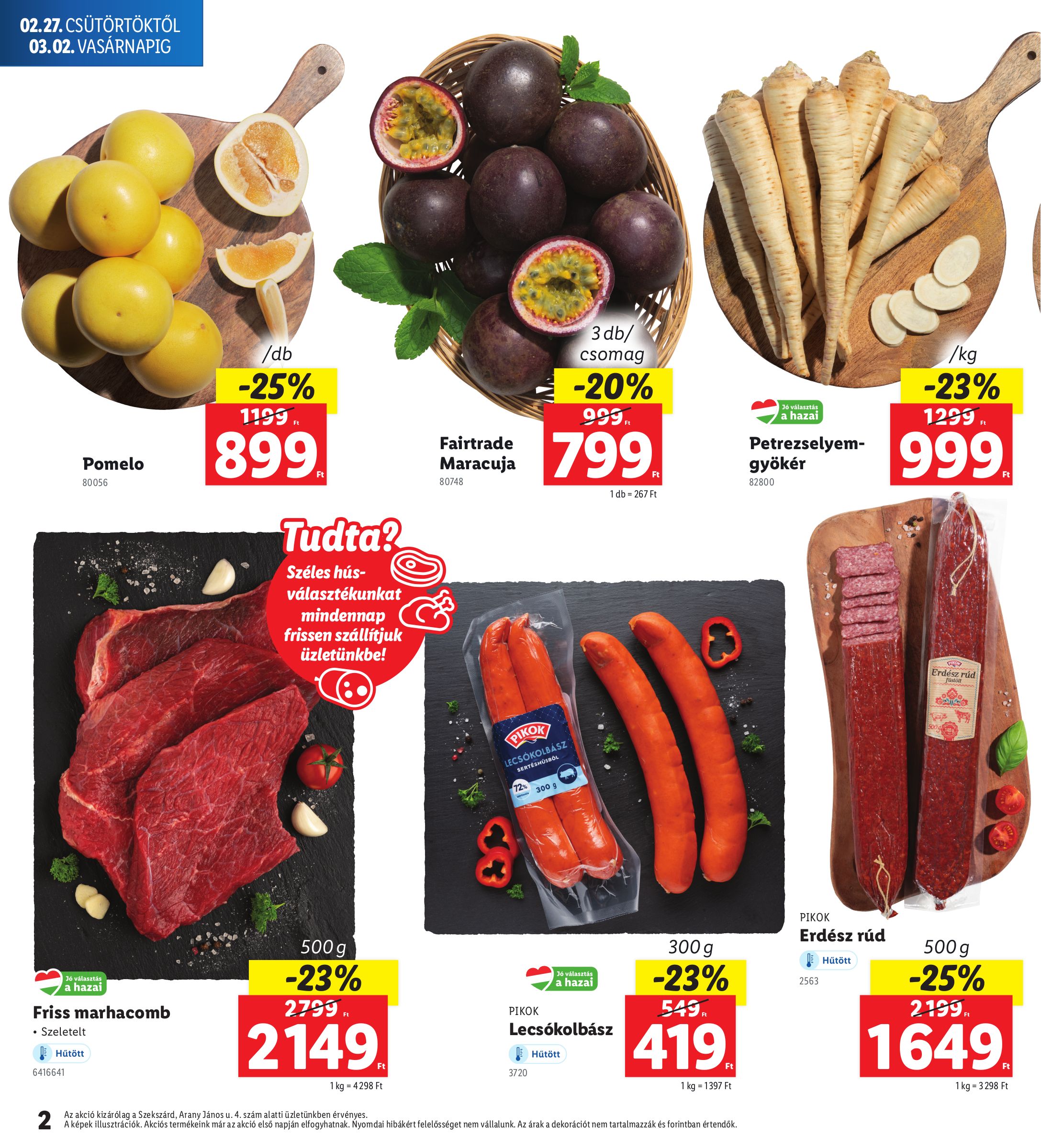 lidl - Lidl - Szekszárd akciós újság, érvényes 02.27. - 03.02. - page: 2