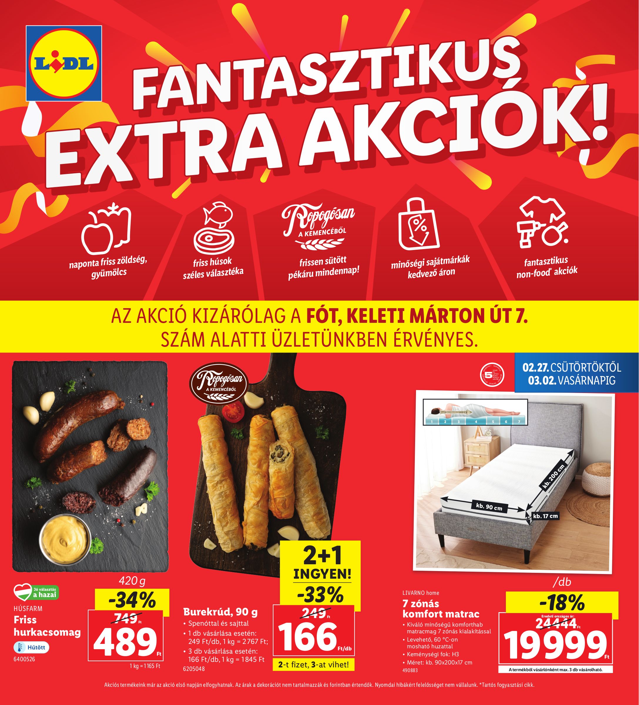 lidl - Lidl - Fót akciós újság, érvényes 02.27. - 03.02.