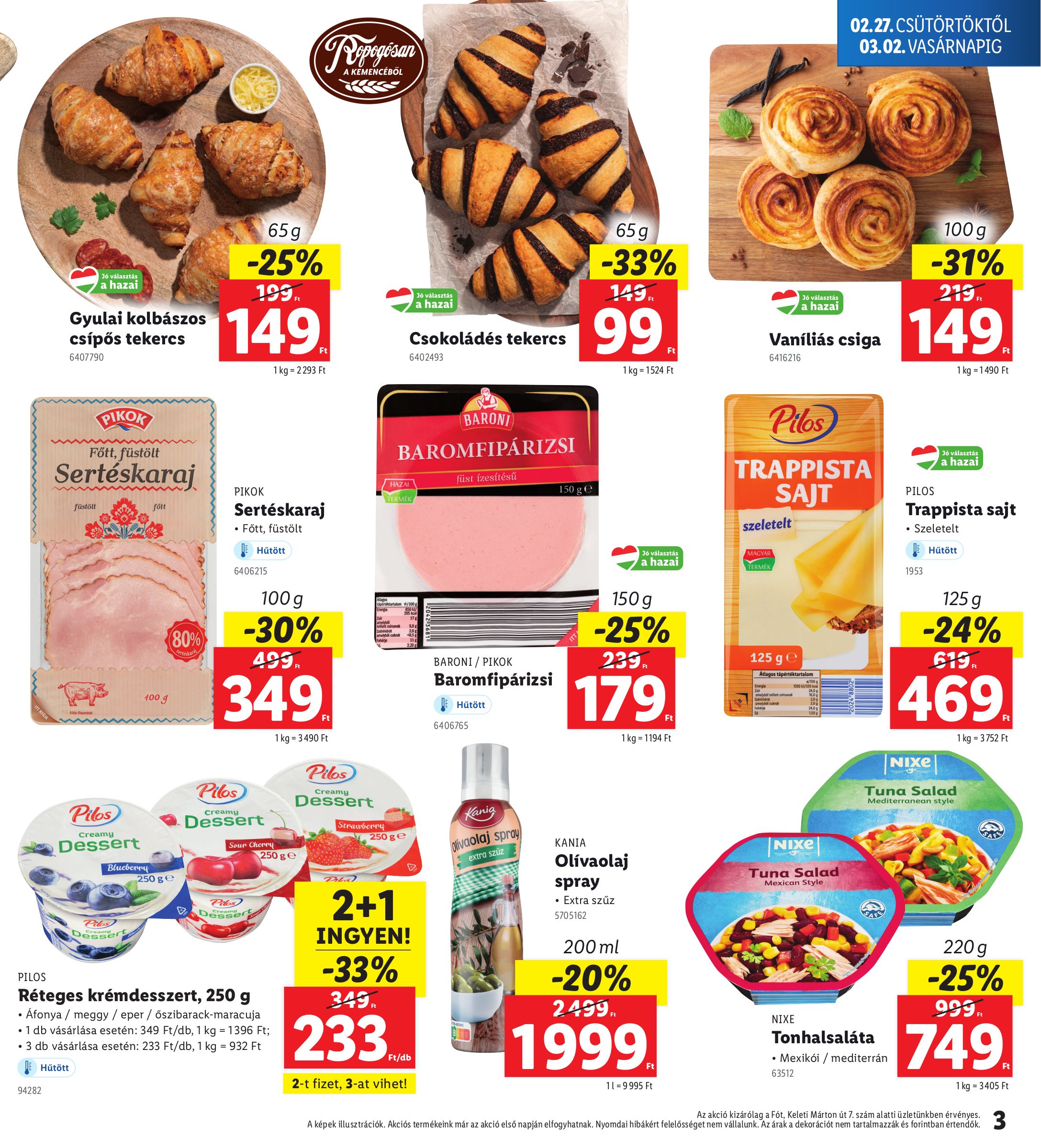 lidl - Lidl - Fót akciós újság, érvényes 02.27. - 03.02. - page: 3