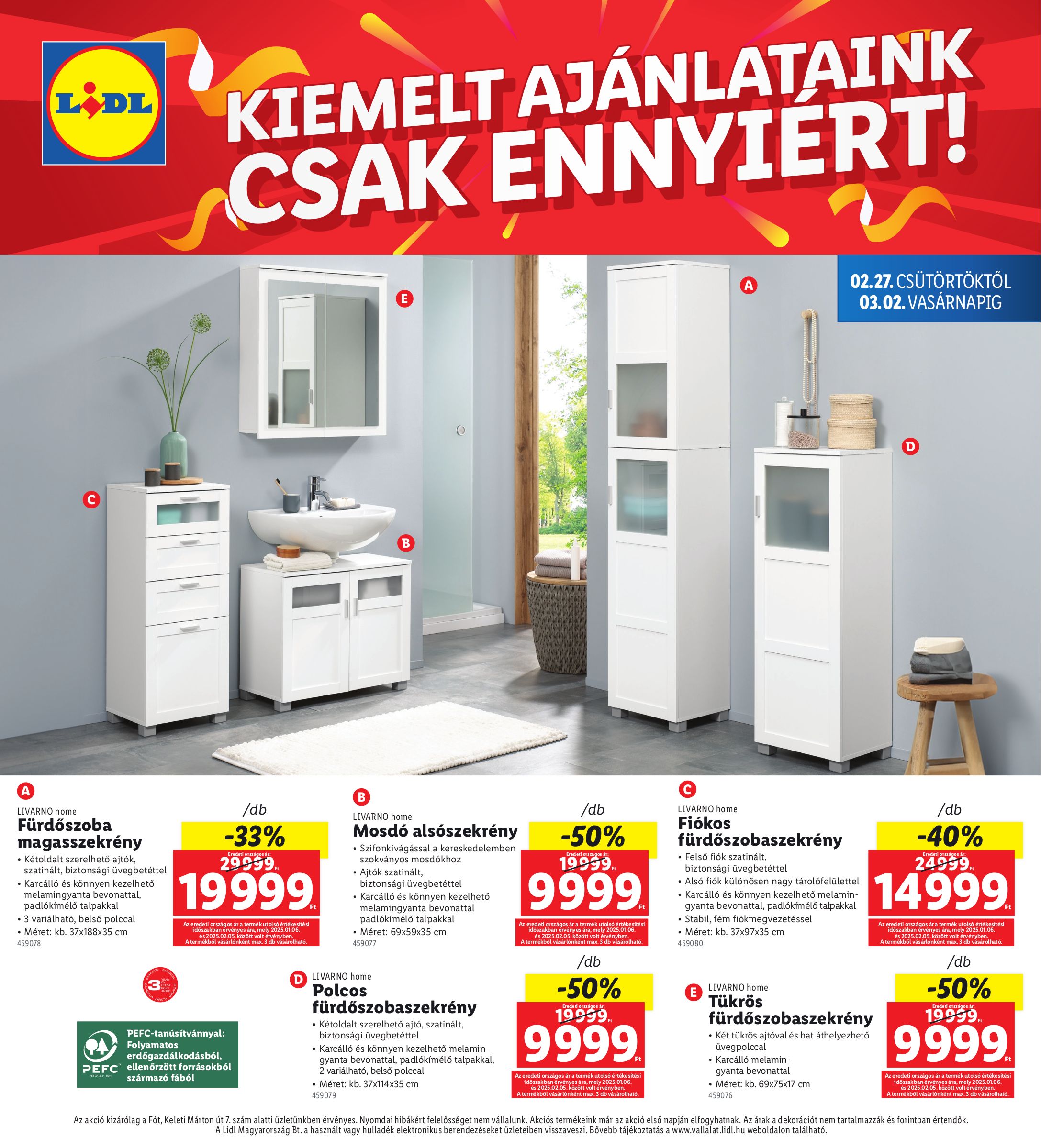 lidl - Lidl - Fót akciós újság, érvényes 02.27. - 03.02. - page: 8