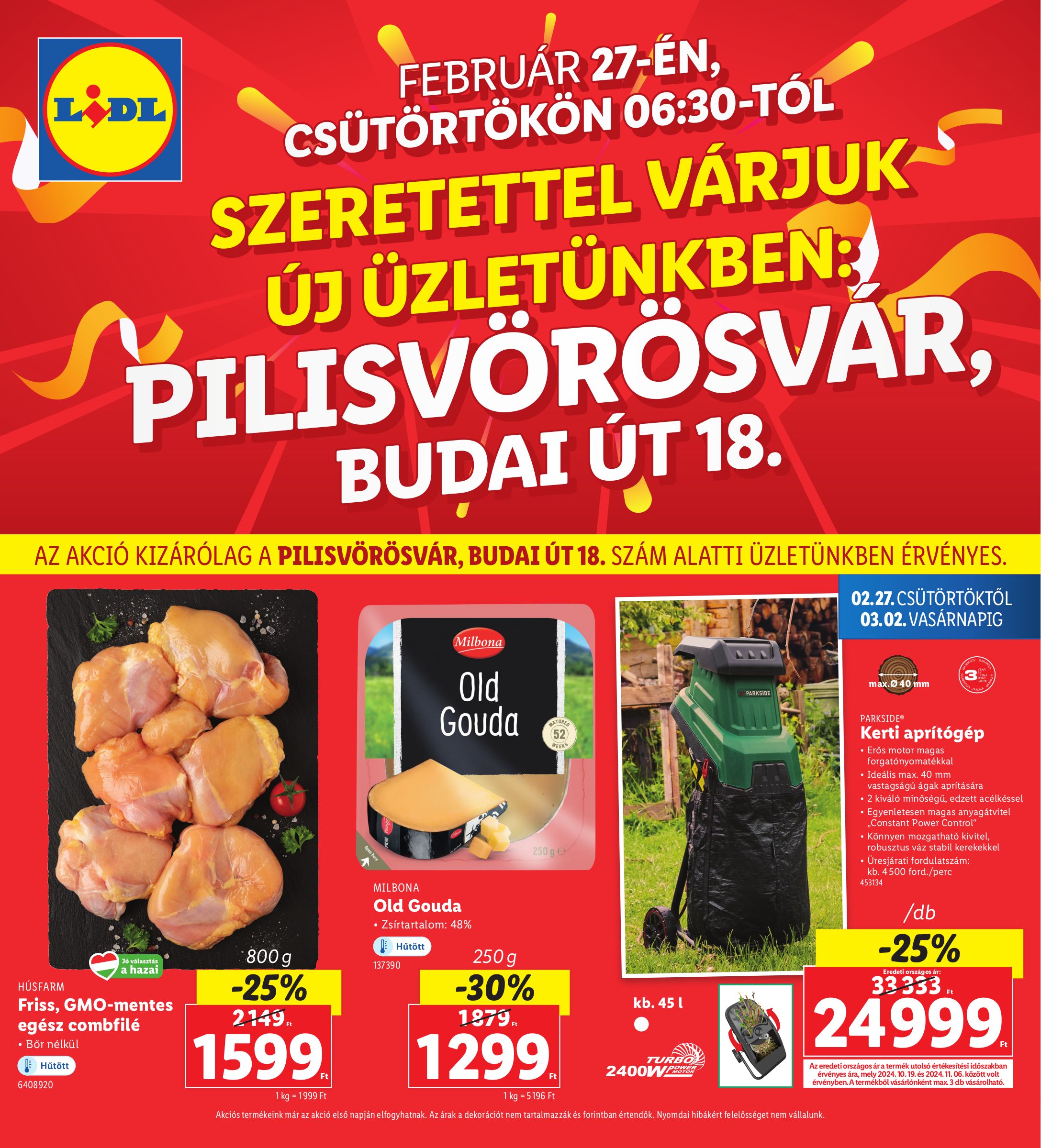 lidl - Lidl - Pilisvörösvár akciós újság, érvényes 02.27. - 03.02.