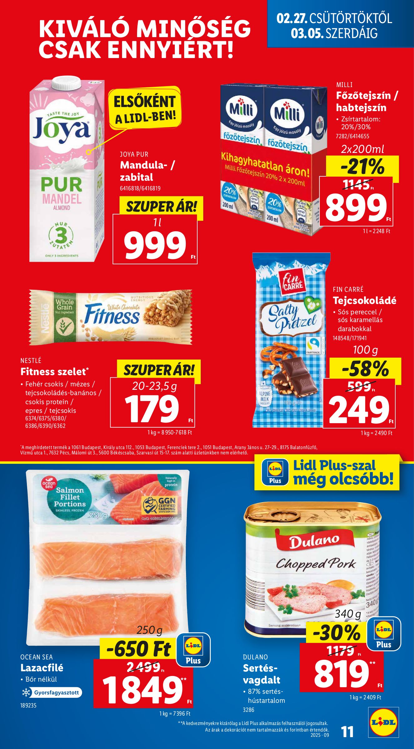 lidl - Lidl akciós újság, érvényes 02.27. - 03.05. - page: 11