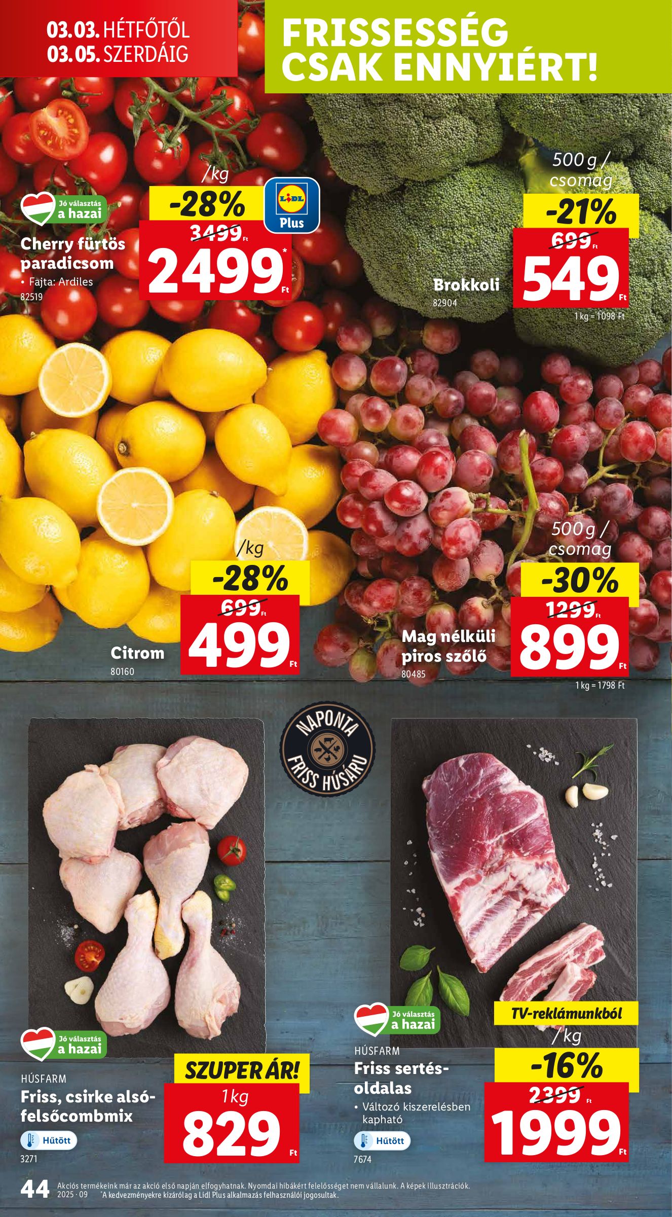 lidl - Lidl akciós újság, érvényes 02.27. - 03.05. - page: 44