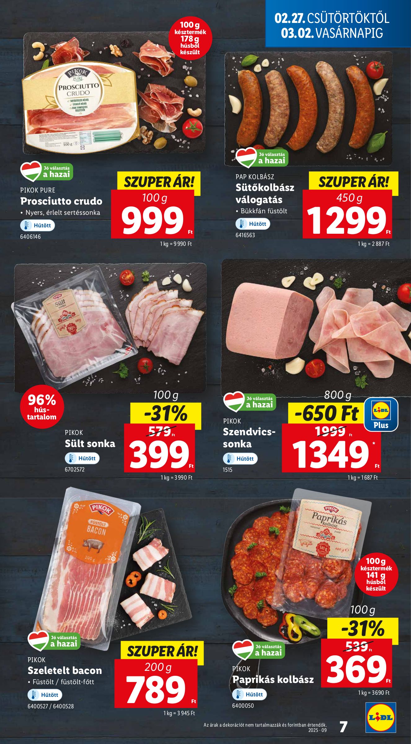 lidl - Lidl akciós újság, érvényes 02.27. - 03.05. - page: 7