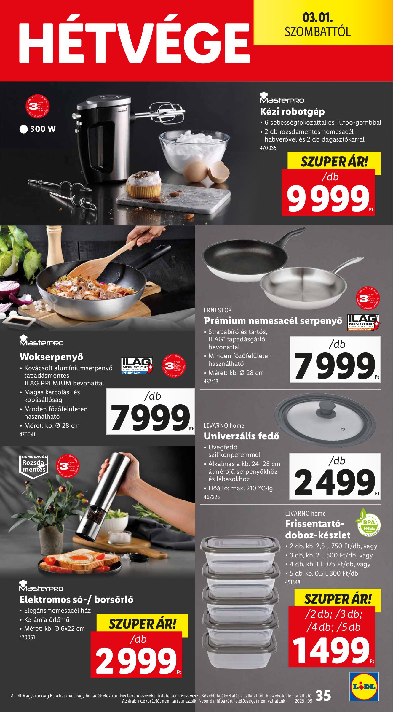 lidl - Lidl akciós újság, érvényes 02.27. - 03.05. - page: 35