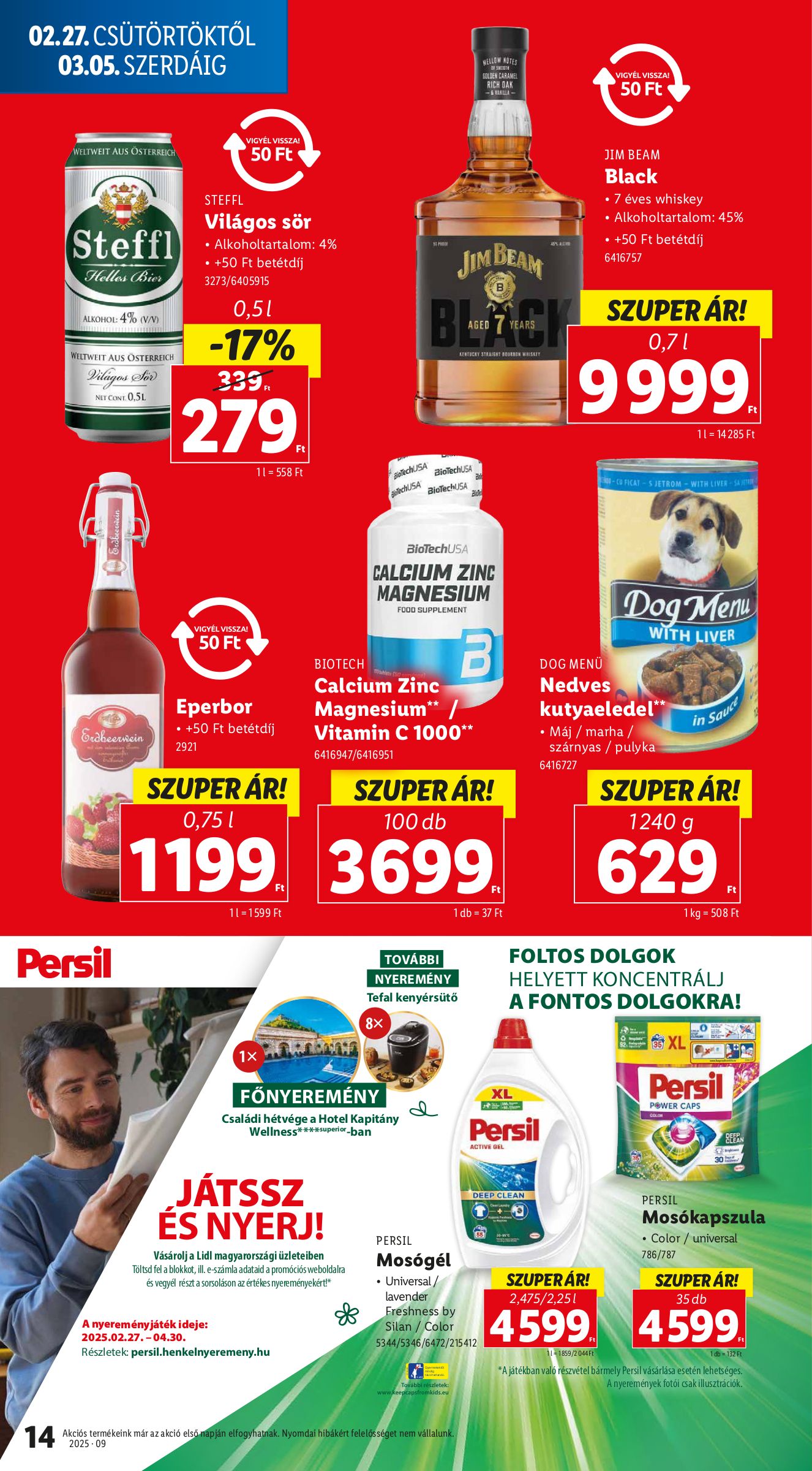 lidl - Lidl akciós újság, érvényes 02.27. - 03.05. - page: 14