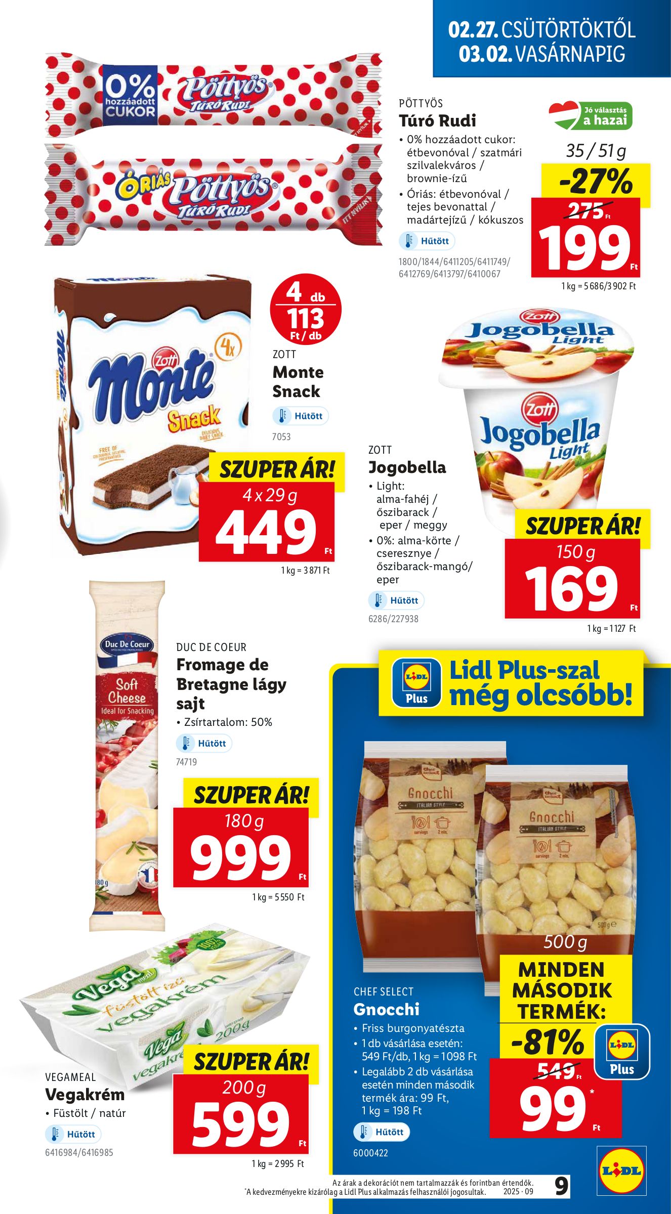 lidl - Lidl akciós újság, érvényes 02.27. - 03.05. - page: 9