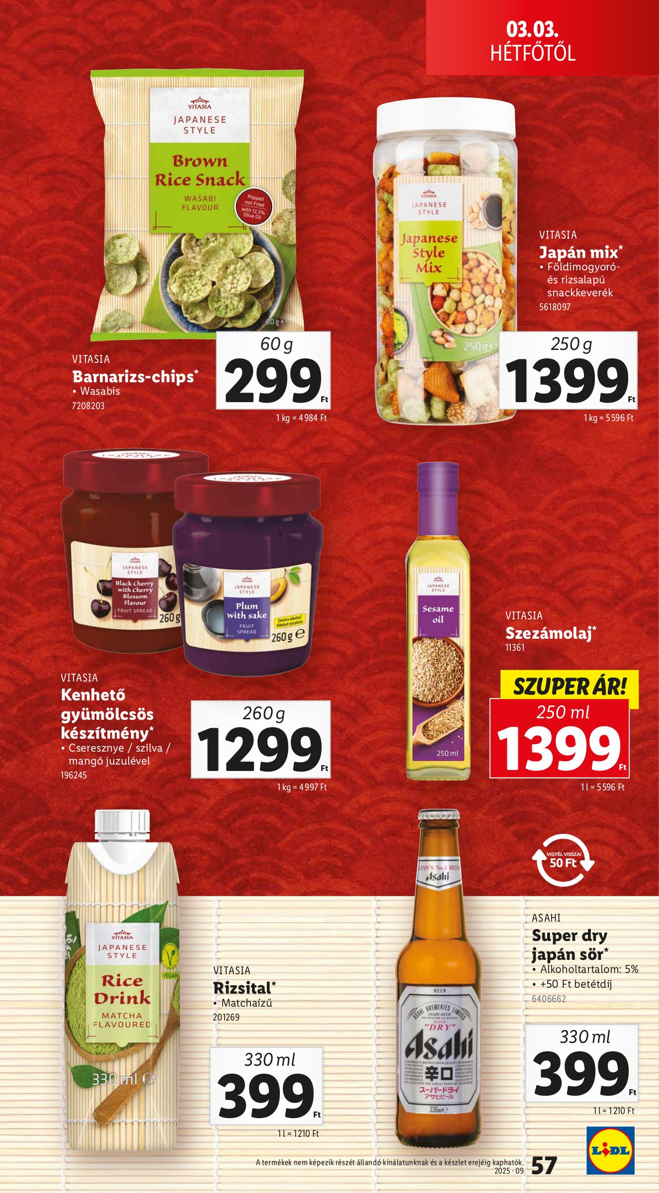 lidl - Lidl akciós újság, érvényes 02.27. - 03.05. - page: 57