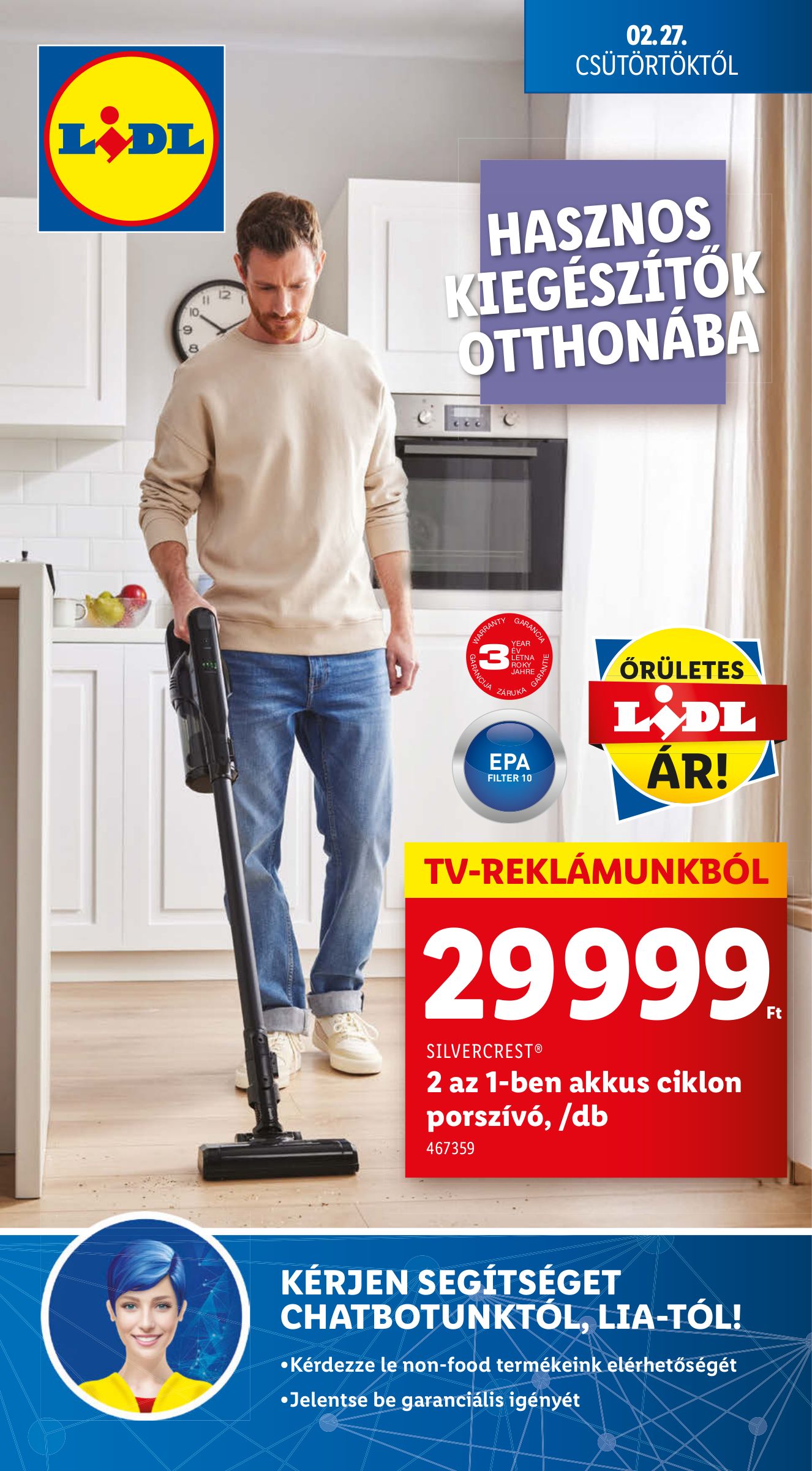 lidl - Lidl - Nonfood akciós újság, érvényes 02.27. - 03.05. - page: 1