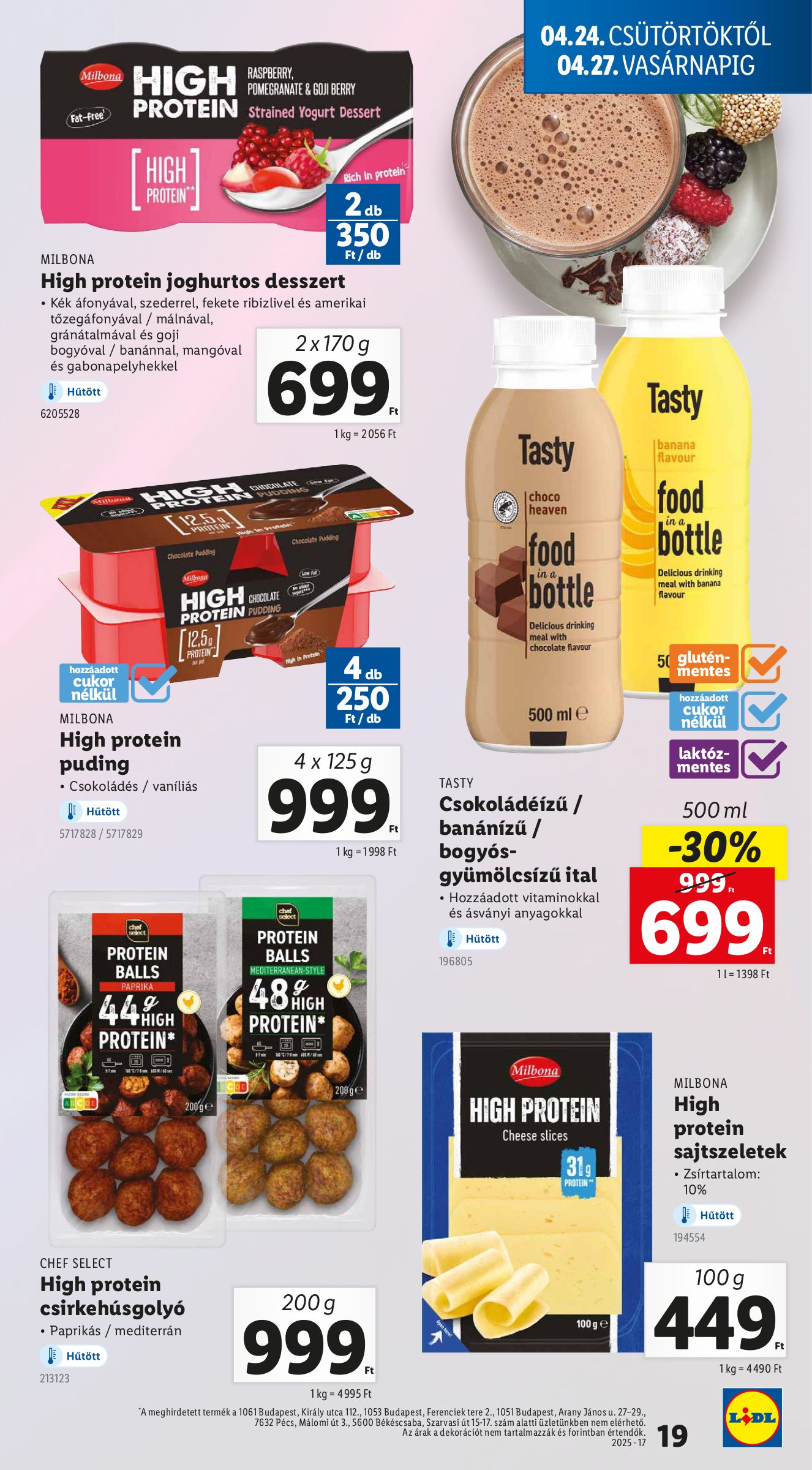 lidl - Lidl akciós újság, érvényes 04.24. - 04.29. - page: 19 lidl - Lidl akciós újság, érvényes 04.24. - 04.29. - page: 19