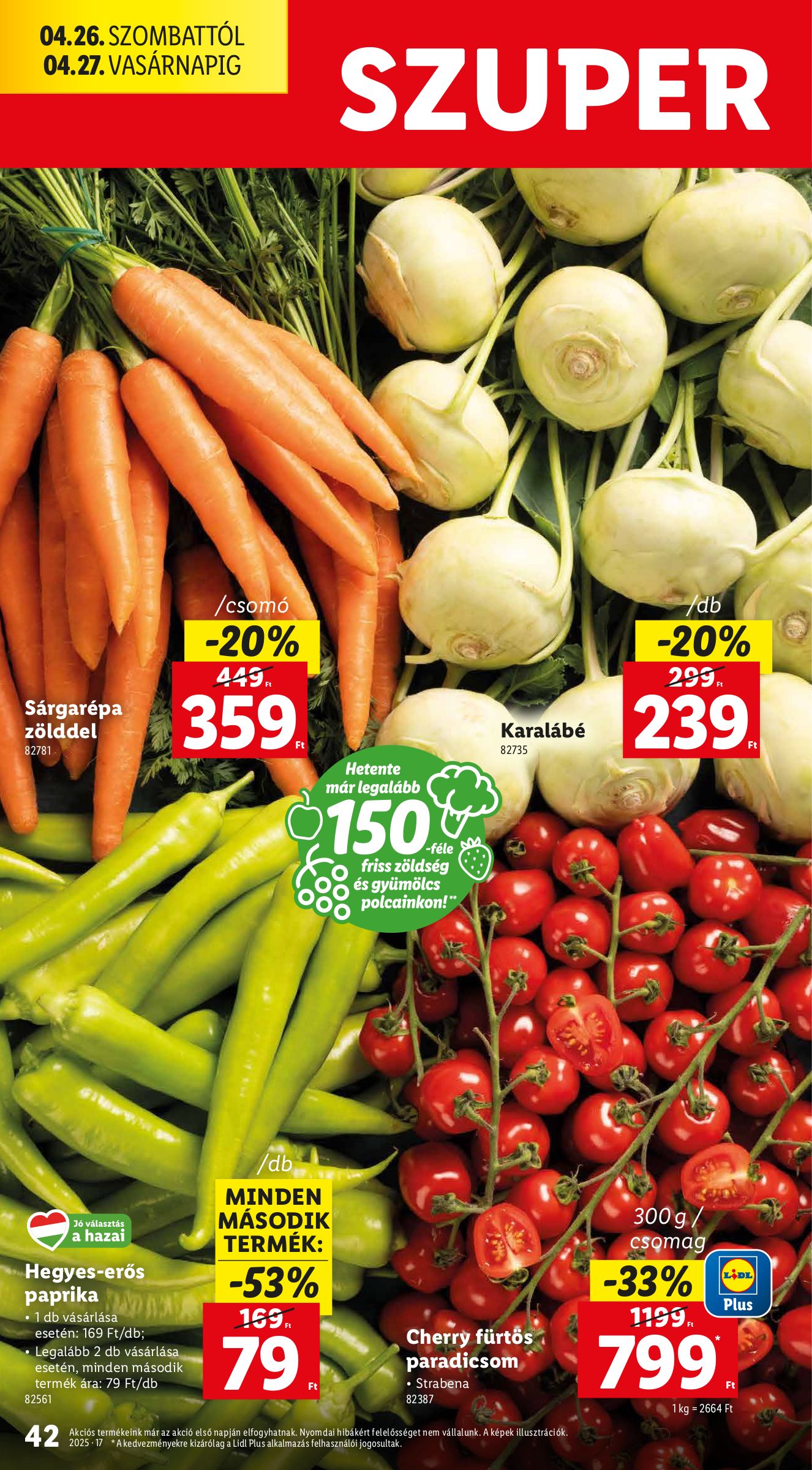 lidl - Lidl akciós újság, érvényes 04.24. - 04.29. - page: 42 lidl - Lidl akciós újság, érvényes 04.24. - 04.29. - page: 42