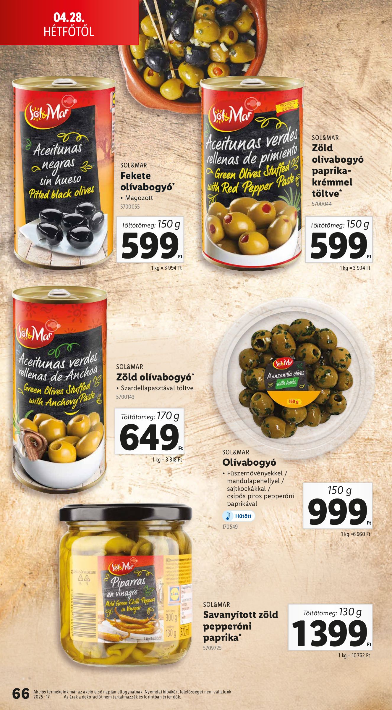 lidl - Lidl akciós újság, érvényes 04.24. - 04.29. - page: 66 lidl - Lidl akciós újság, érvényes 04.24. - 04.29. - page: 66