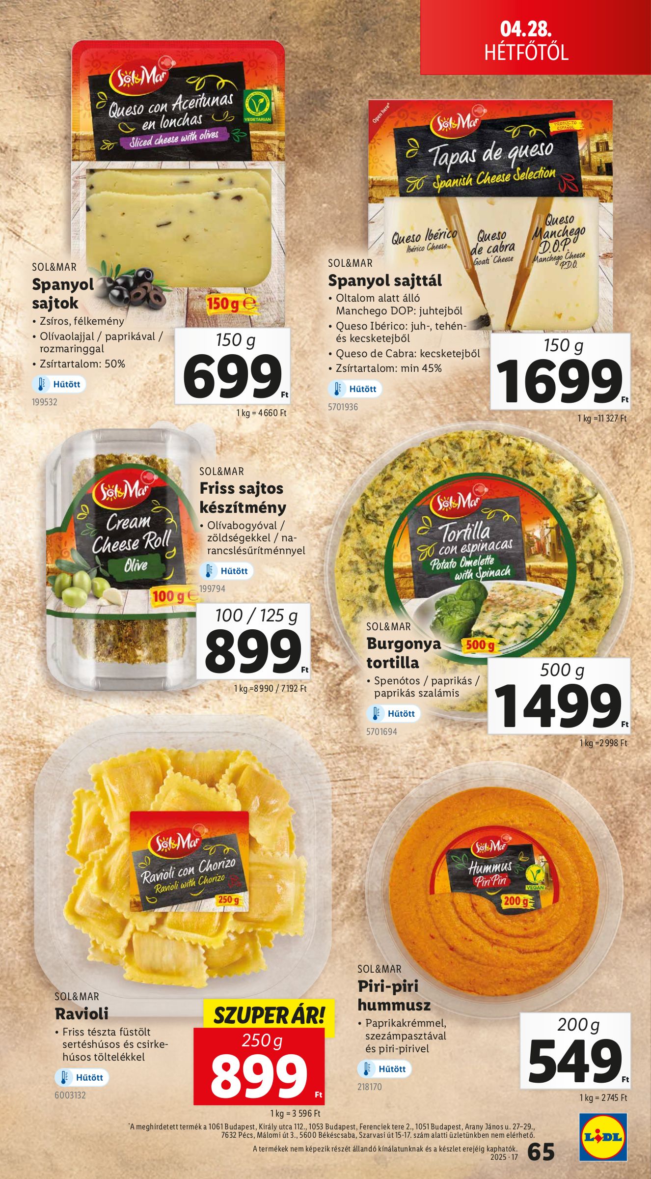 lidl - Lidl akciós újság, érvényes 04.24. - 04.29. - page: 65 lidl - Lidl akciós újság, érvényes 04.24. - 04.29. - page: 65