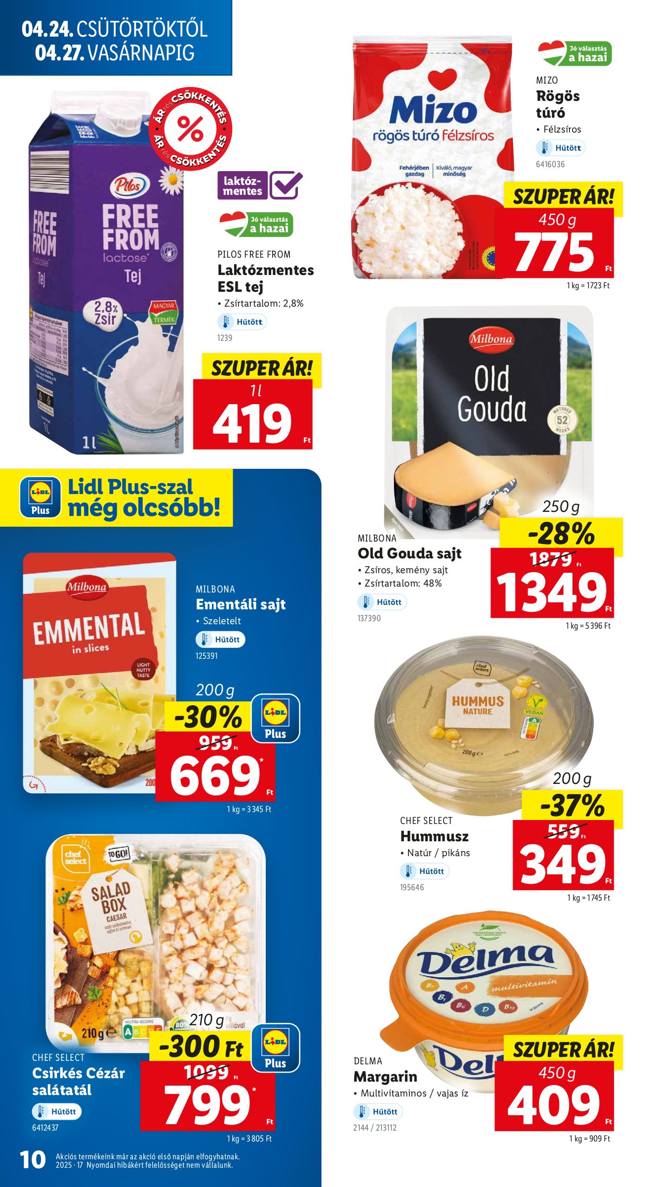 lidl - Lidl akciós újság, érvényes 04.24. - 04.29. - page: 10 lidl - Lidl akciós újság, érvényes 04.24. - 04.29. - page: 10