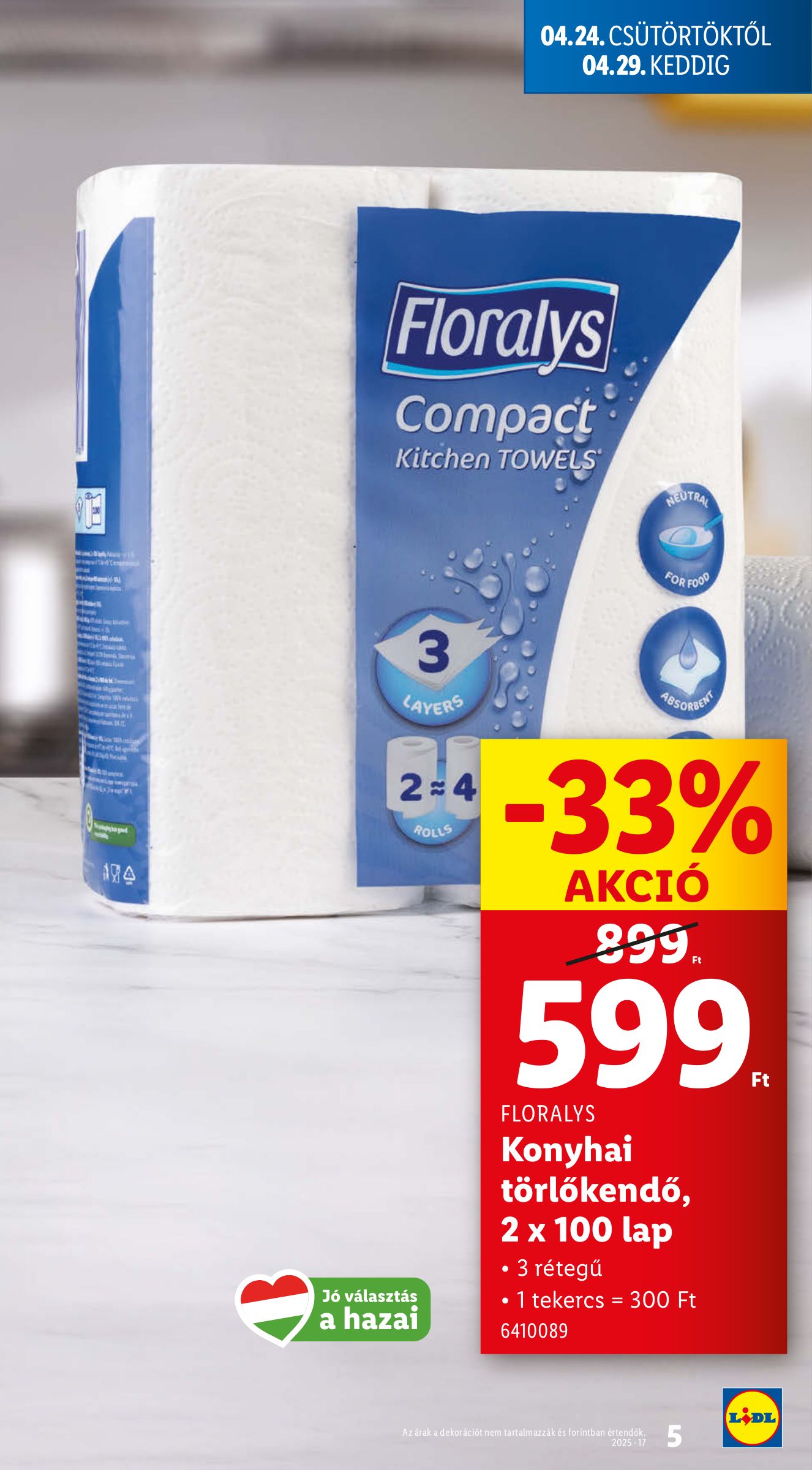 lidl - Lidl akciós újság, érvényes 04.24. - 04.29. - page: 5 lidl - Lidl akciós újság, érvényes 04.24. - 04.29. - page: 5