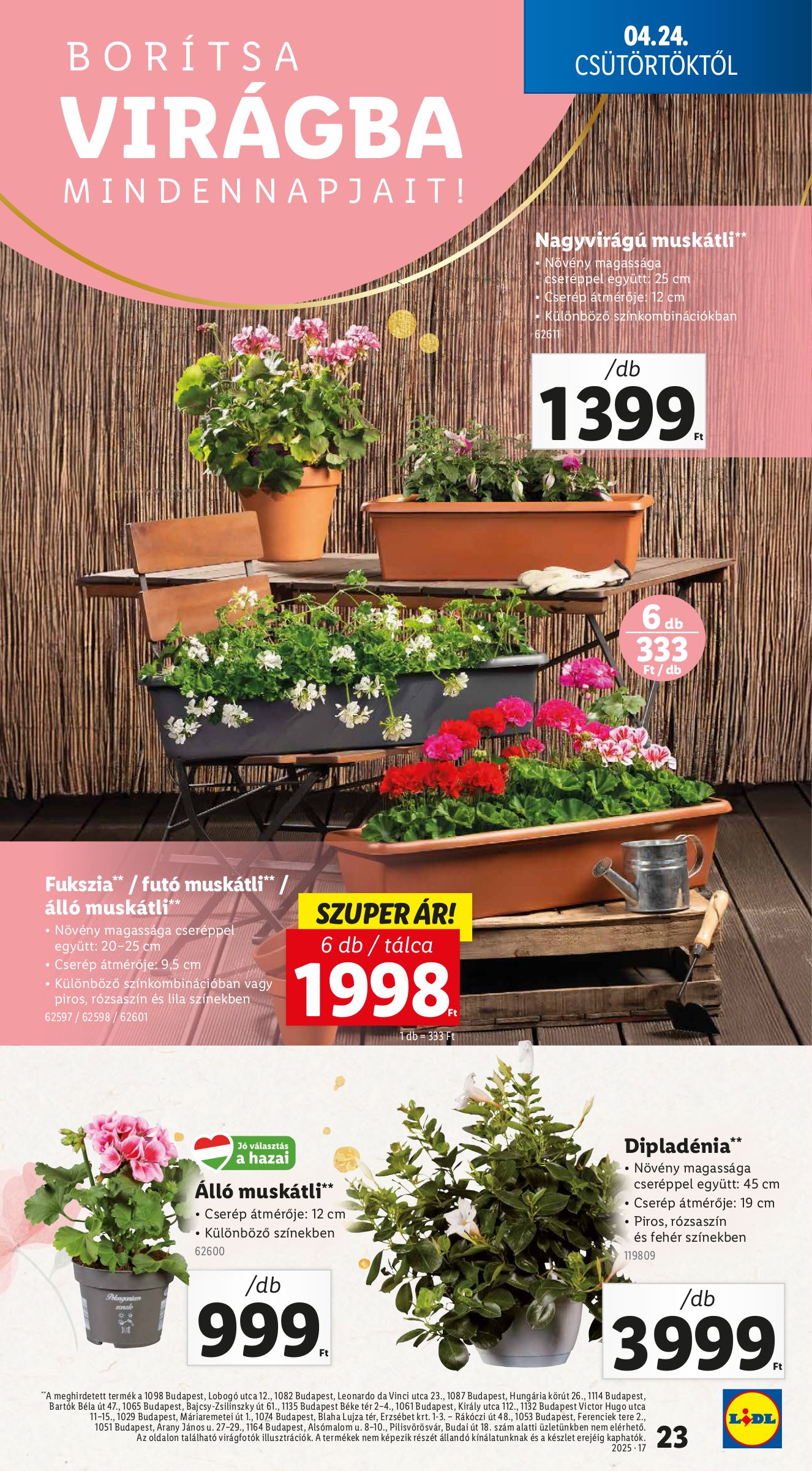 lidl - Lidl akciós újság, érvényes 04.24. - 04.29. - page: 23 lidl - Lidl akciós újság, érvényes 04.24. - 04.29. - page: 23