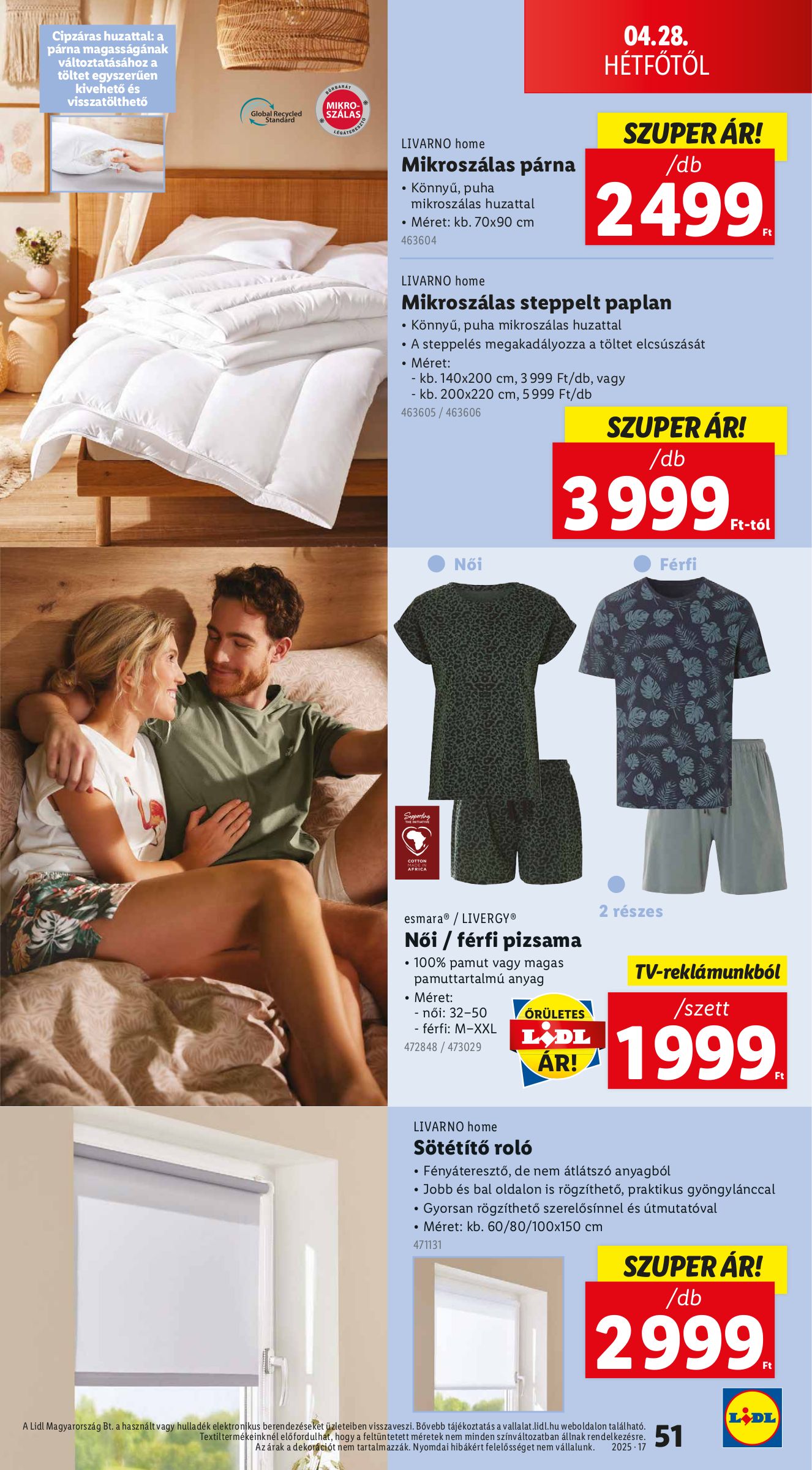 lidl - Lidl akciós újság, érvényes 04.24. - 04.29. - page: 51 lidl - Lidl akciós újság, érvényes 04.24. - 04.29. - page: 51
