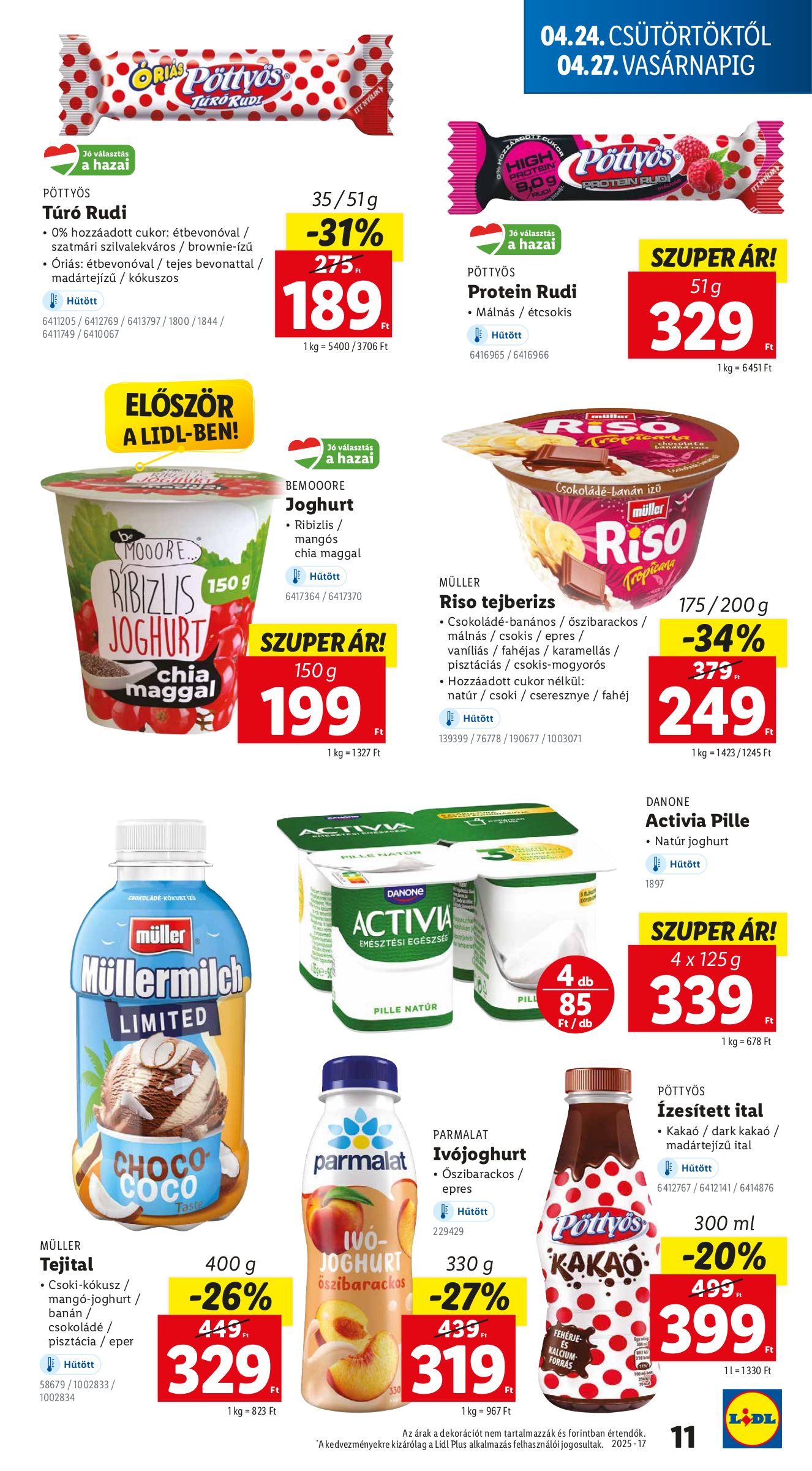 lidl - Lidl akciós újság, érvényes 04.24. - 04.29. - page: 11 lidl - Lidl akciós újság, érvényes 04.24. - 04.29. - page: 11