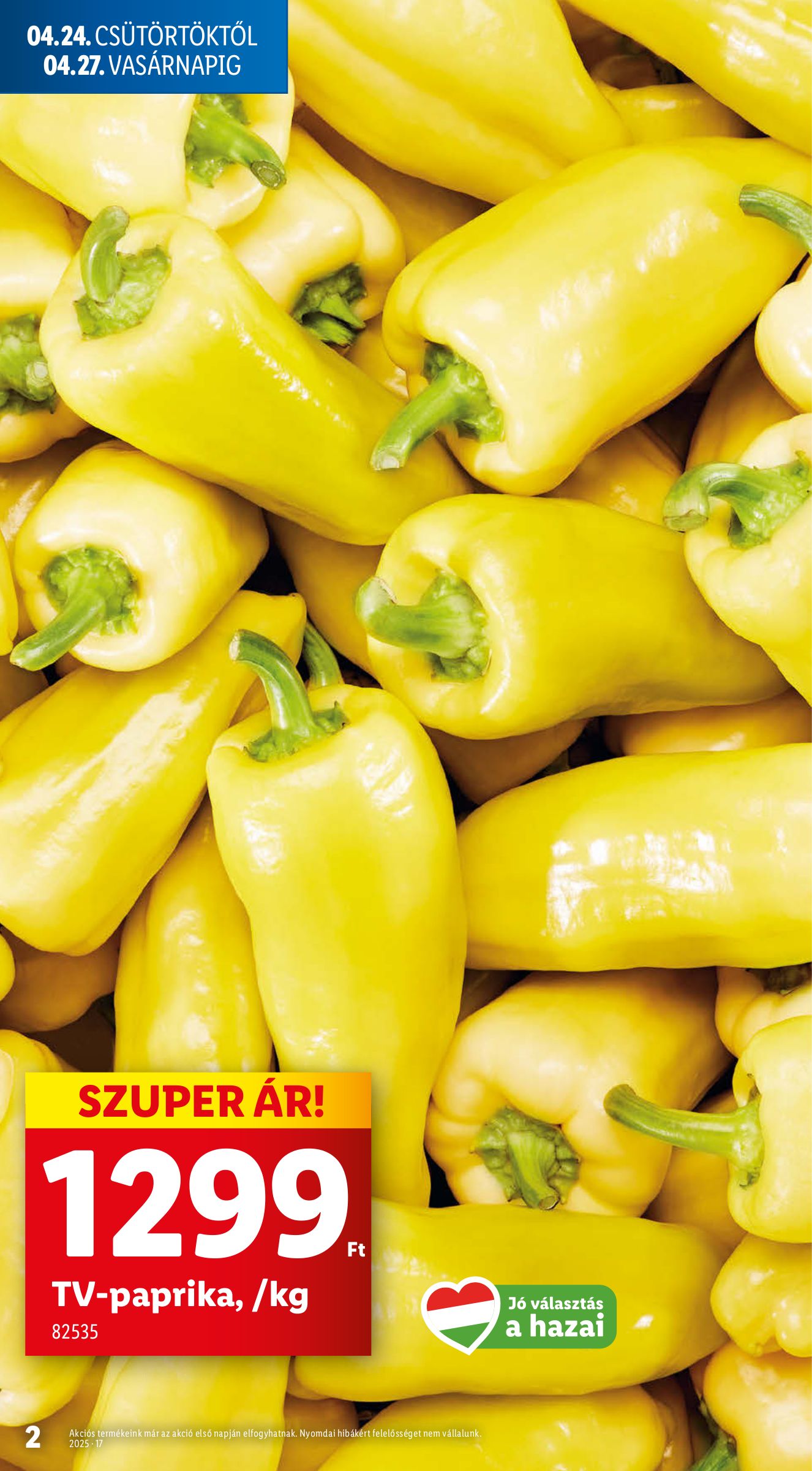 lidl - Lidl akciós újság, érvényes 04.24. - 04.29. - page: 2 lidl - Lidl akciós újság, érvényes 04.24. - 04.29. - page: 2