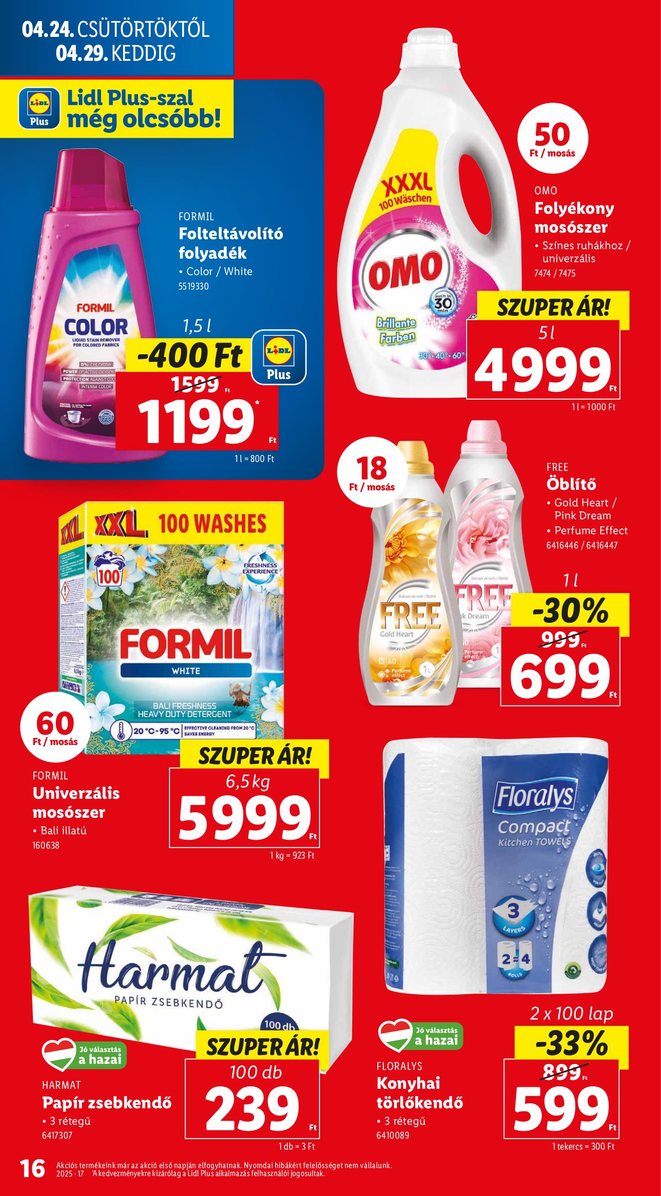 lidl - Lidl akciós újság, érvényes 04.24. - 04.29. - page: 16 lidl - Lidl akciós újság, érvényes 04.24. - 04.29. - page: 16