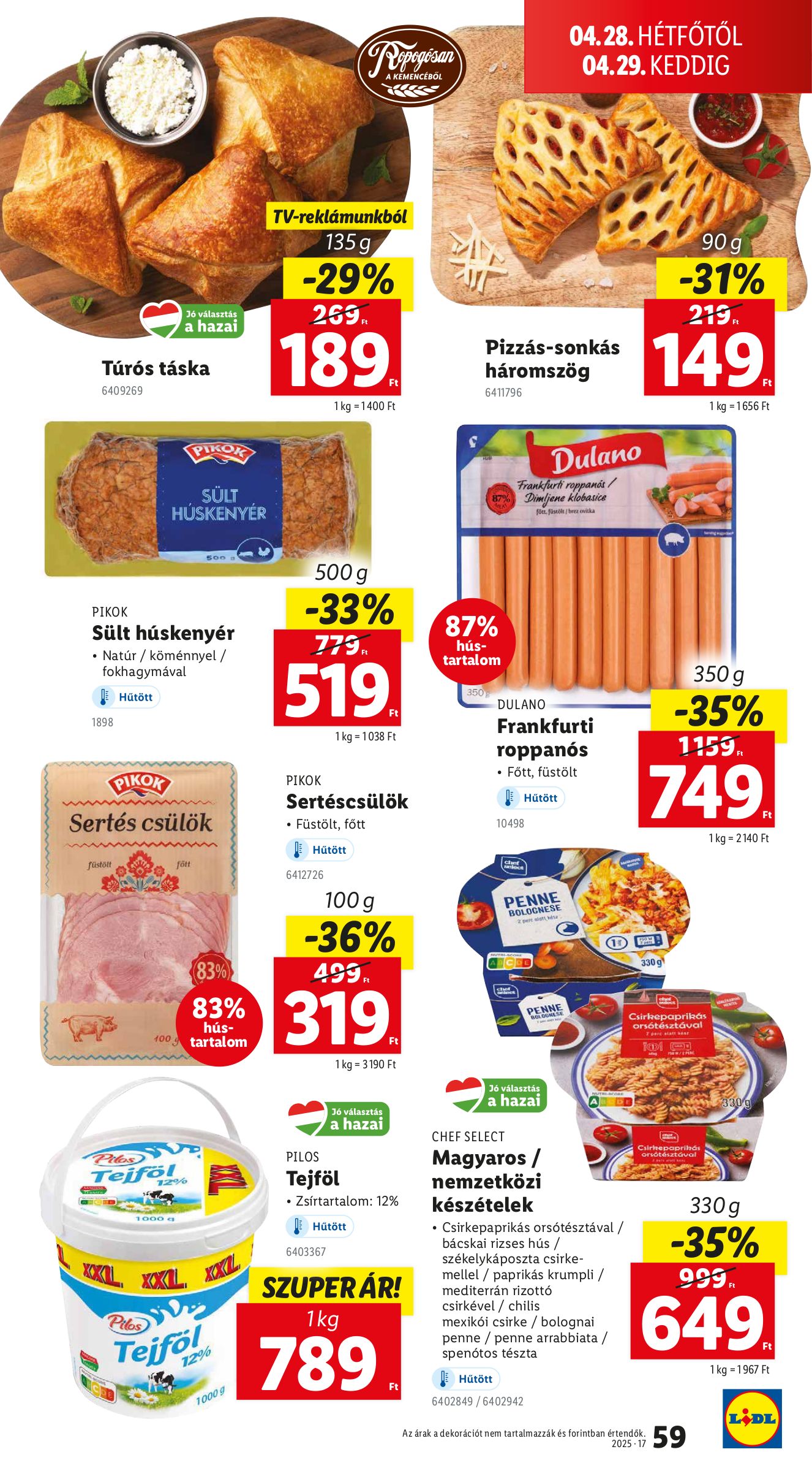 lidl - Lidl akciós újság, érvényes 04.24. - 04.29. - page: 59 lidl - Lidl akciós újság, érvényes 04.24. - 04.29. - page: 59