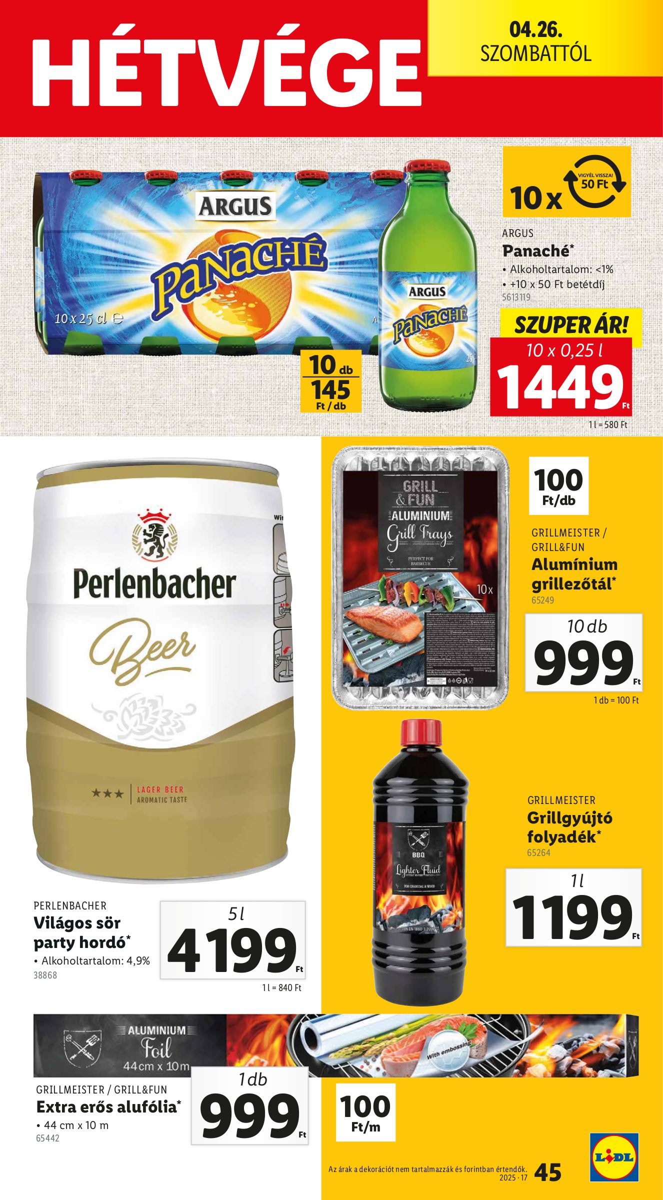 lidl - Lidl akciós újság, érvényes 04.24. - 04.29. - page: 45 lidl - Lidl akciós újság, érvényes 04.24. - 04.29. - page: 45