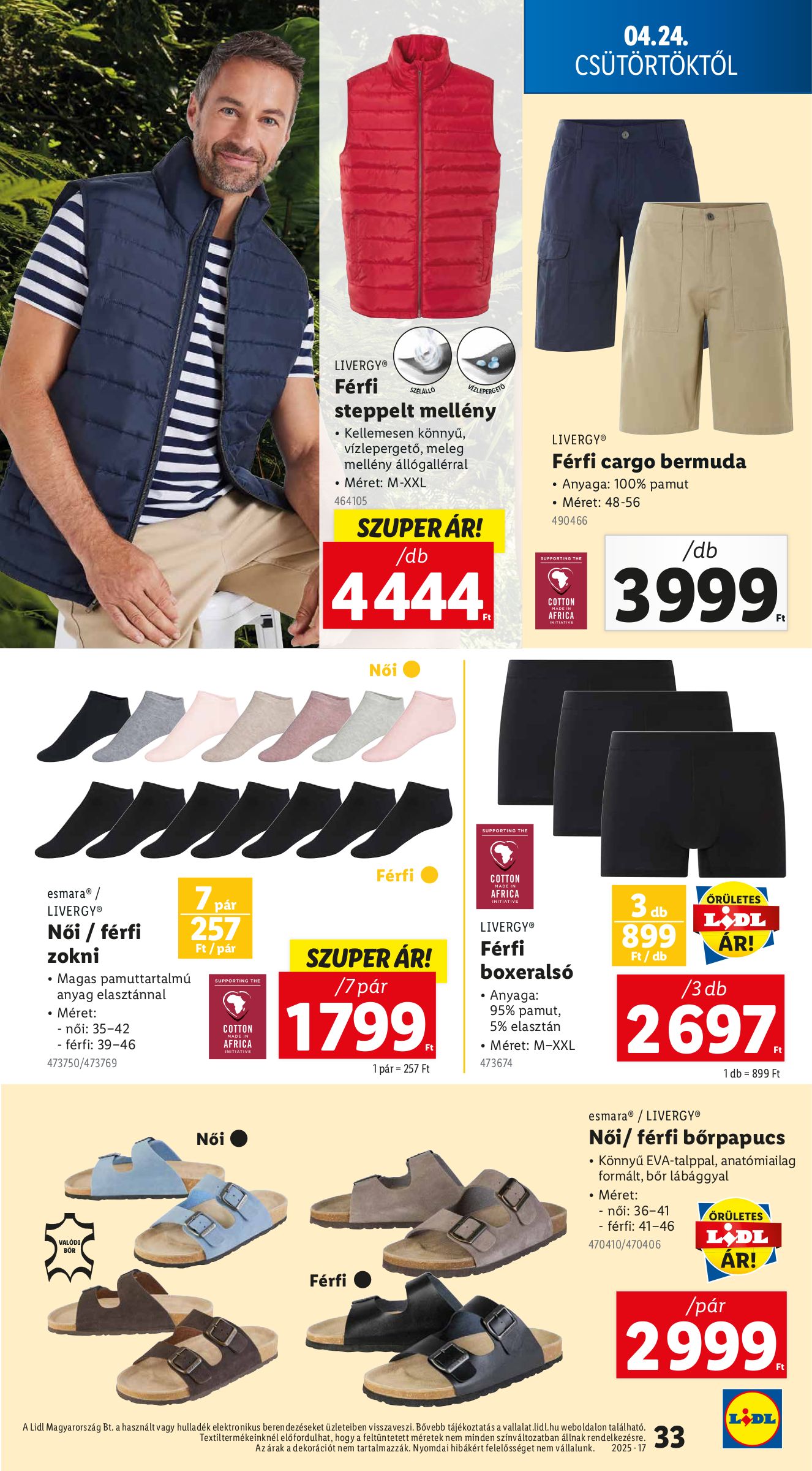 lidl - Lidl akciós újság, érvényes 04.24. - 04.29. - page: 33 lidl - Lidl akciós újság, érvényes 04.24. - 04.29. - page: 33