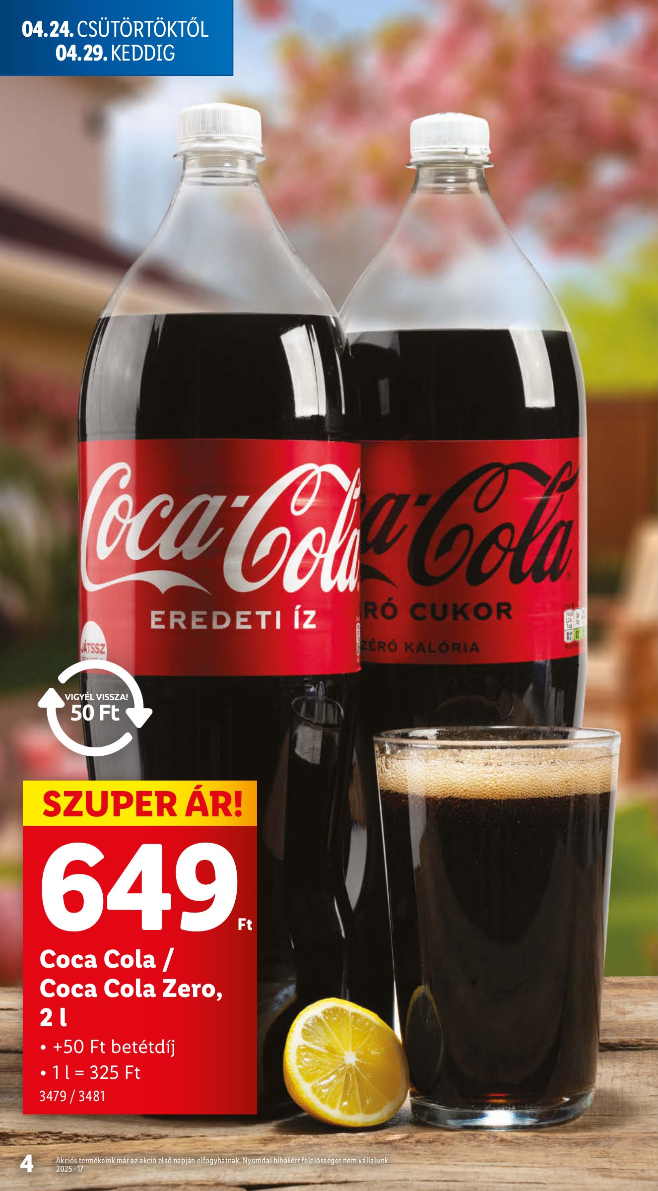 lidl - Lidl akciós újság, érvényes 04.24. - 04.29. - page: 4 lidl - Lidl akciós újság, érvényes 04.24. - 04.29. - page: 4