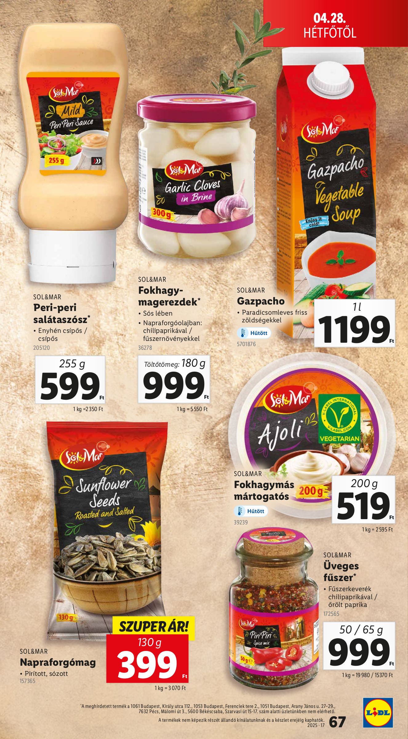 lidl - Lidl akciós újság, érvényes 04.24. - 04.29. - page: 67 lidl - Lidl akciós újság, érvényes 04.24. - 04.29. - page: 67