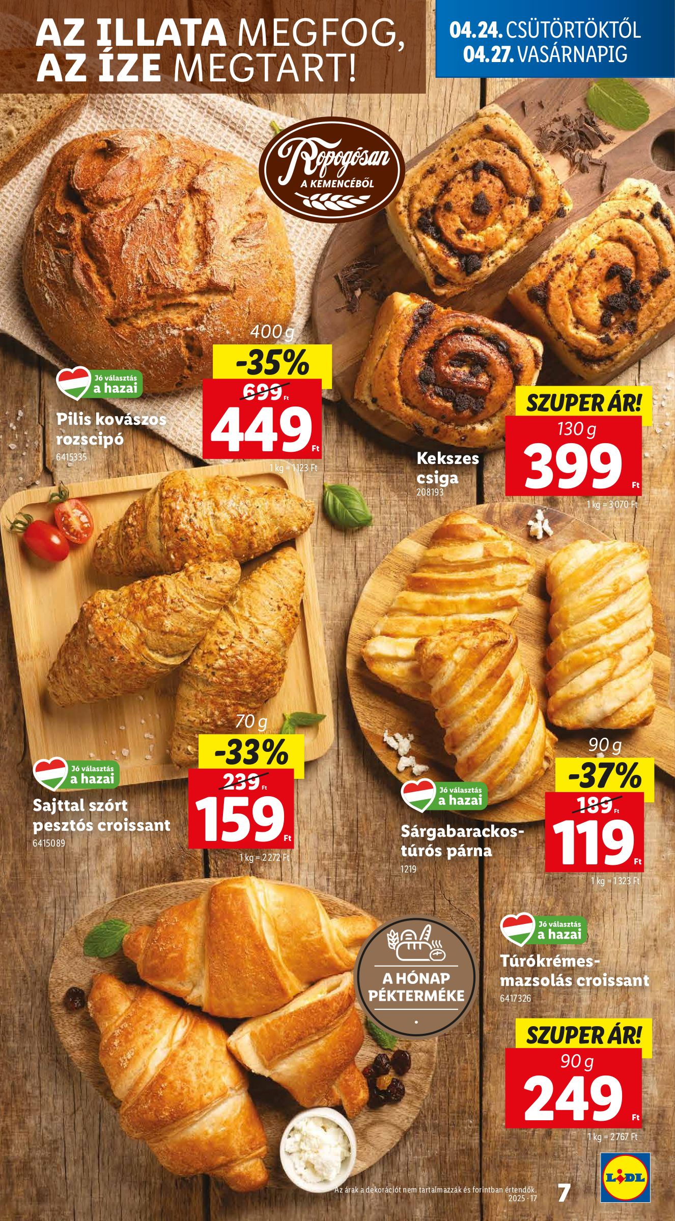 lidl - Lidl akciós újság, érvényes 04.24. - 04.29. - page: 7 lidl - Lidl akciós újság, érvényes 04.24. - 04.29. - page: 7