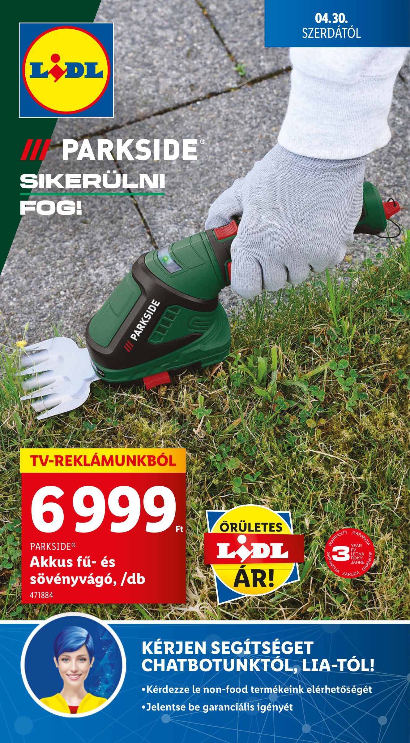 lidl - Lidl - Nonfood akciós újság, érvényes 04.30. - 05.07.