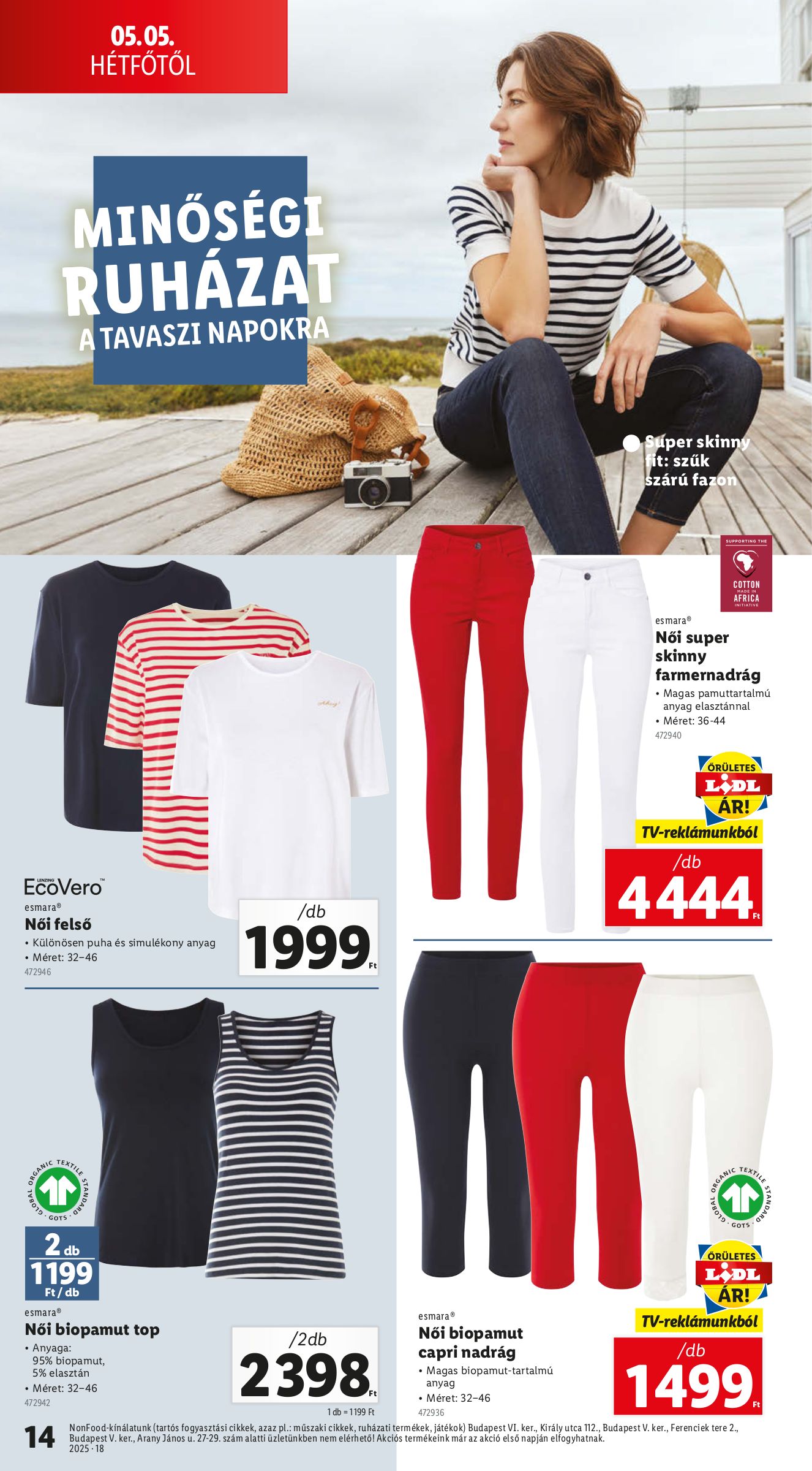 lidl - Lidl - Nonfood akciós újság, érvényes 04.30. - 05.07. - page: 14