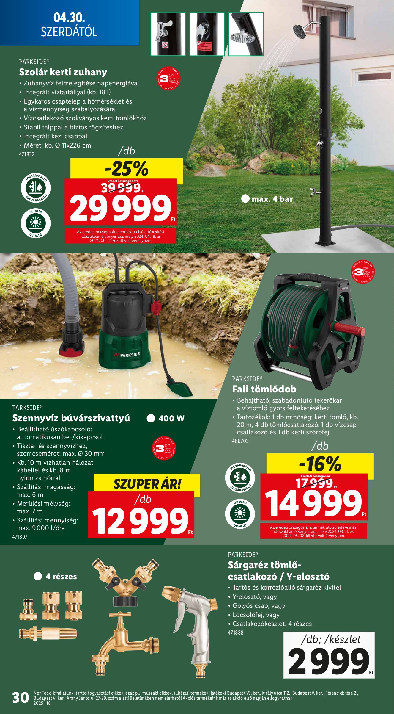lidl - Lidl akciós újság, érvényes 04.30. - 05.07. - page: 30 lidl - Lidl akciós újság, érvényes 04.30. - 05.07. - page: 30