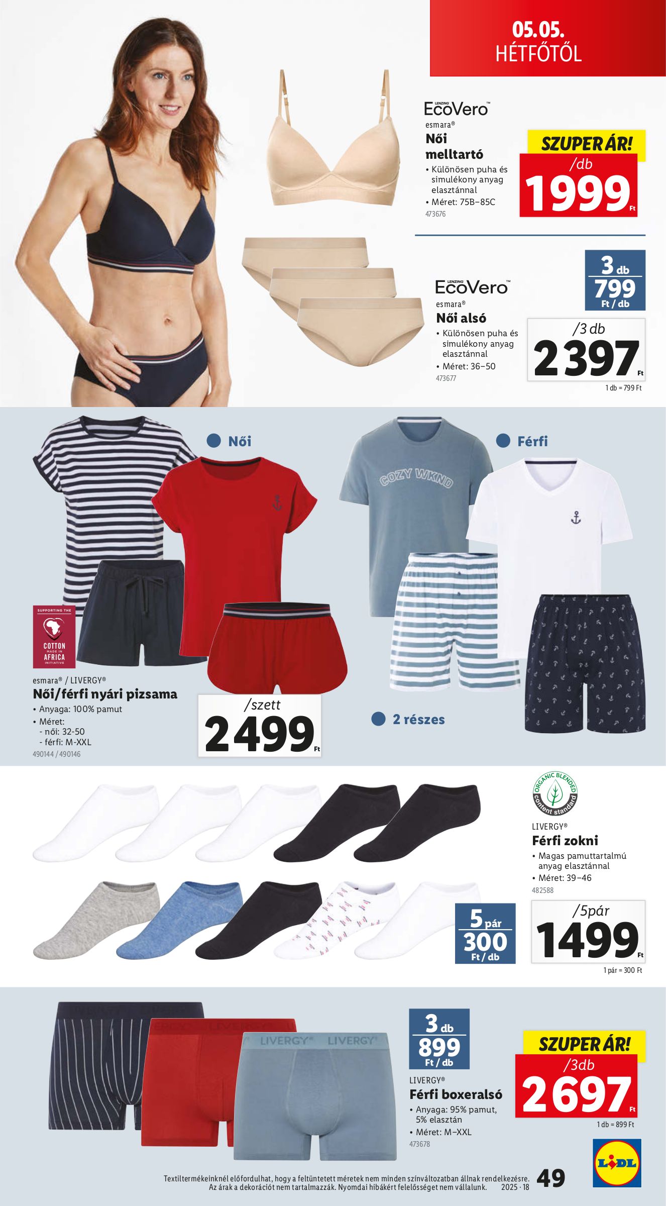 lidl - Lidl akciós újság, érvényes 04.30. - 05.07. - page: 49 lidl - Lidl akciós újság, érvényes 04.30. - 05.07. - page: 49