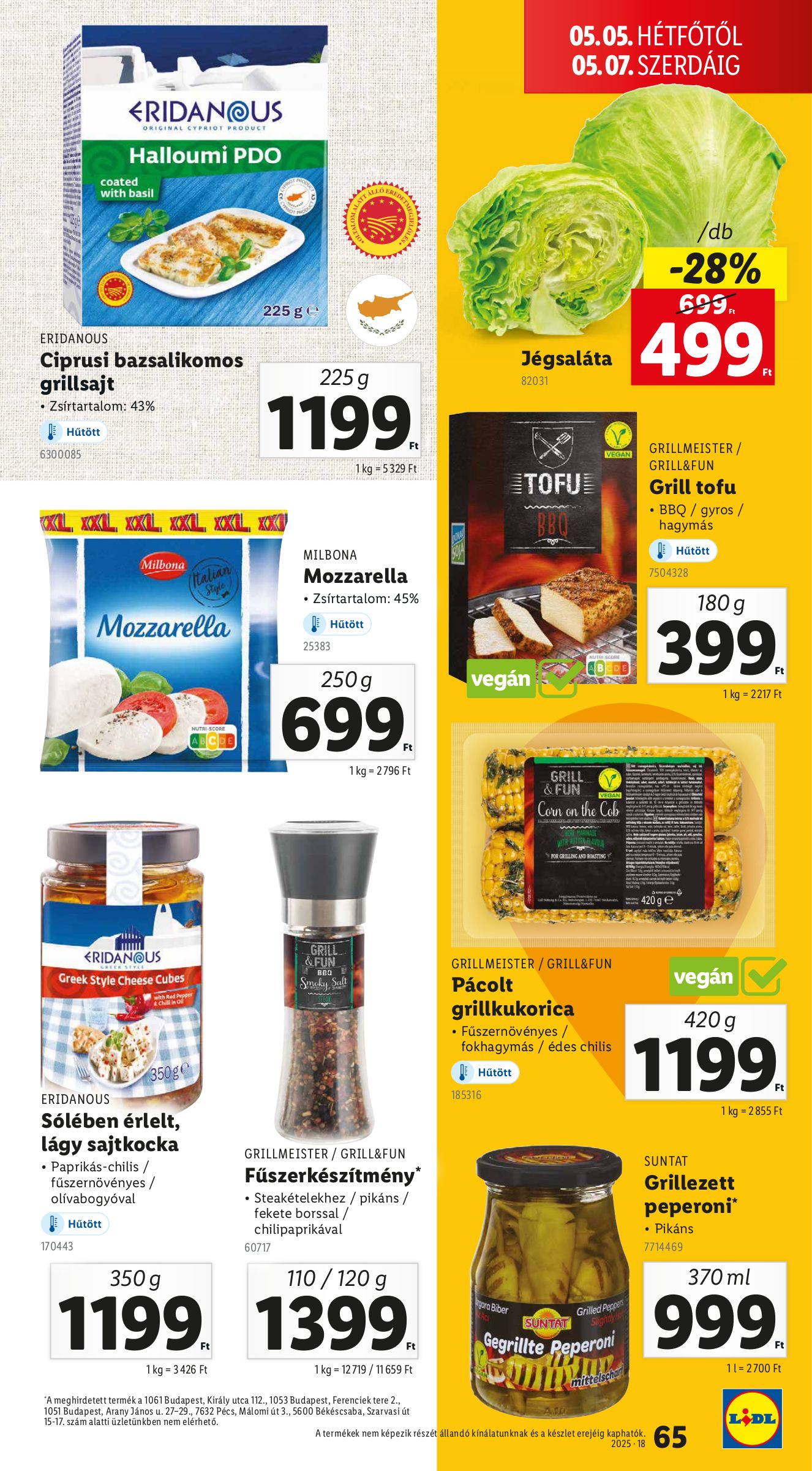 lidl - Lidl akciós újság, érvényes 04.30. - 05.07. - page: 67 lidl - Lidl akciós újság, érvényes 04.30. - 05.07. - page: 67