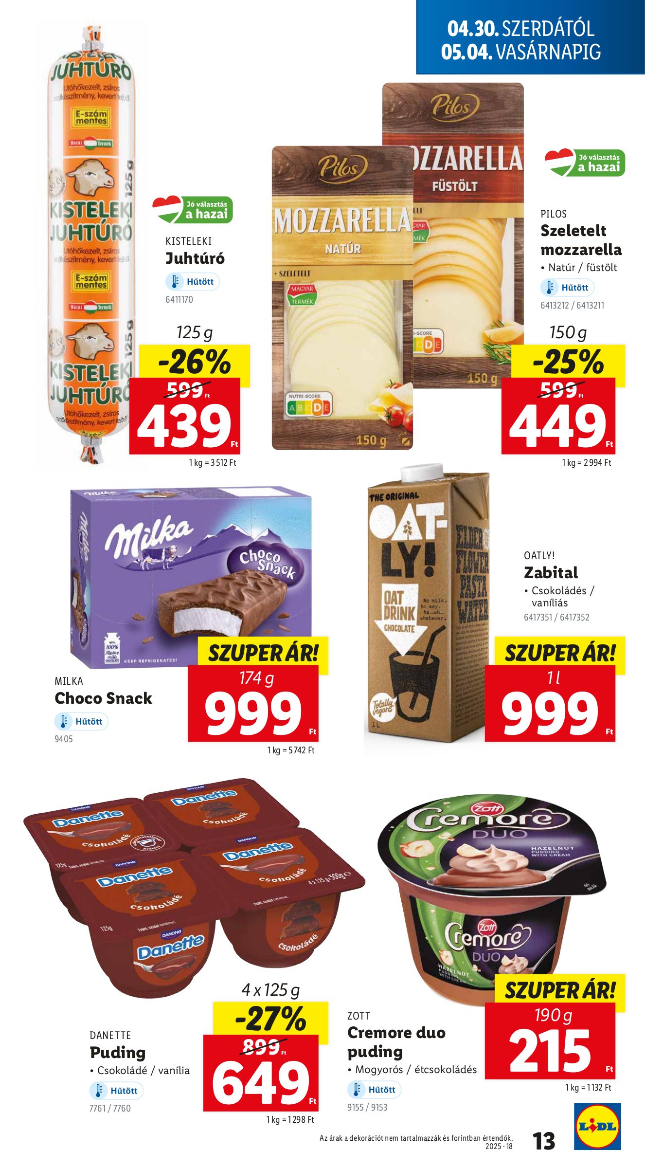 lidl - Lidl akciós újság, érvényes 04.30. - 05.07. - page: 13 lidl - Lidl akciós újság, érvényes 04.30. - 05.07. - page: 13