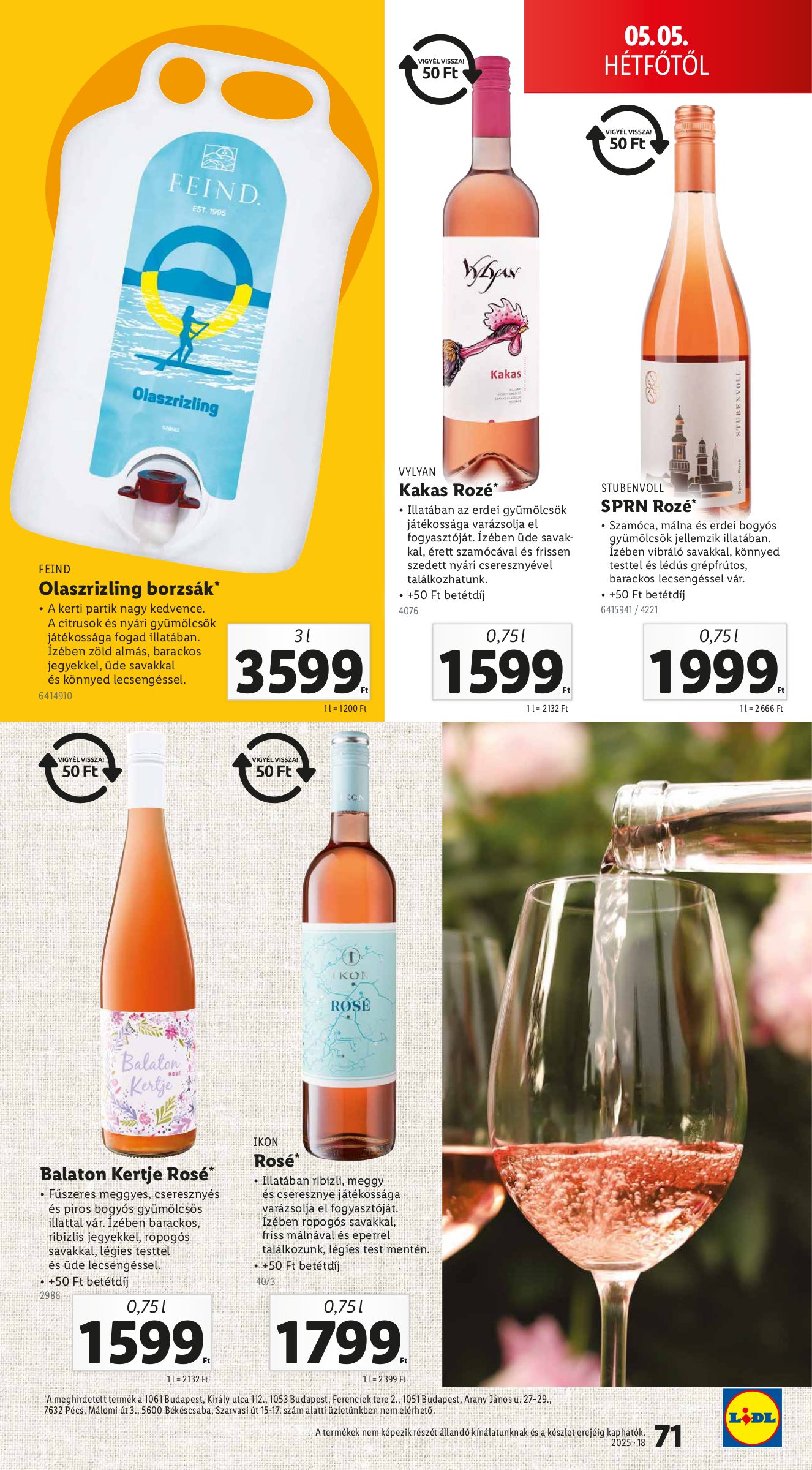 lidl - Lidl akciós újság, érvényes 04.30. - 05.07. - page: 73 lidl - Lidl akciós újság, érvényes 04.30. - 05.07. - page: 73