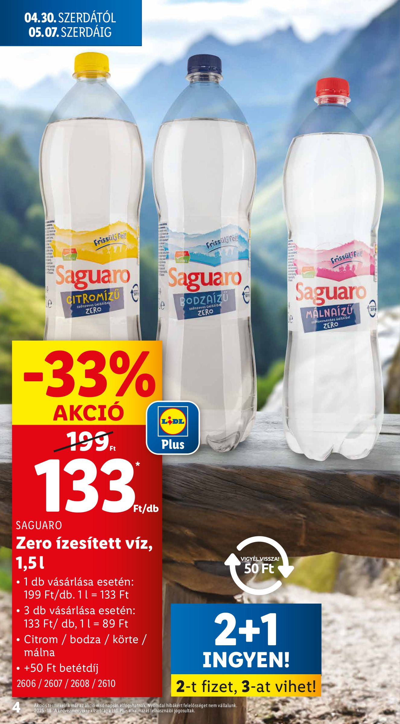 lidl - Lidl akciós újság, érvényes 04.30. - 05.07. - page: 4 lidl - Lidl akciós újság, érvényes 04.30. - 05.07. - page: 4