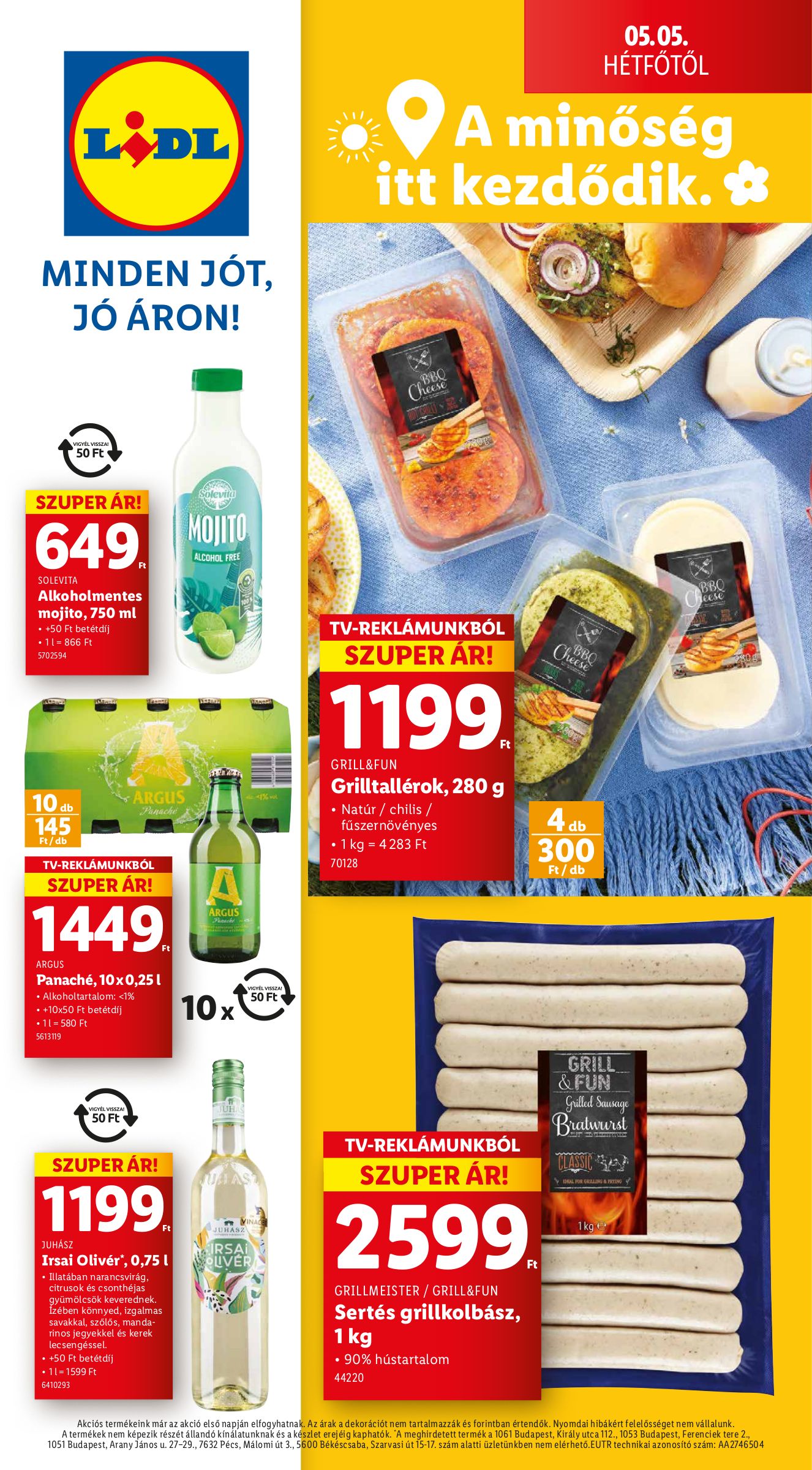 lidl - Lidl akciós újság, érvényes 04.30. - 05.07. - page: 76 lidl - Lidl akciós újság, érvényes 04.30. - 05.07. - page: 76
