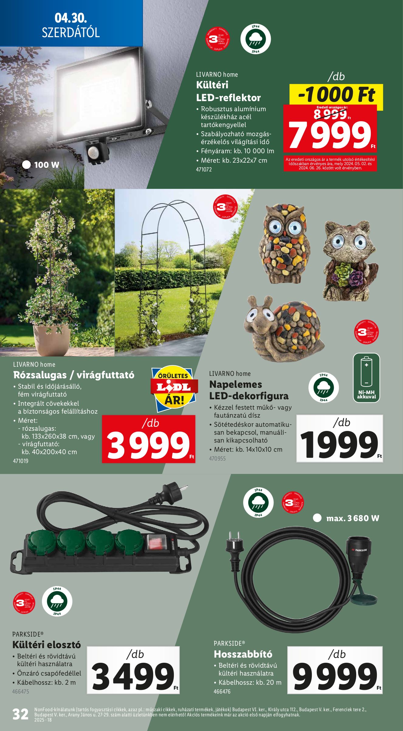 lidl - Lidl akciós újság, érvényes 04.30. - 05.07. - page: 32 lidl - Lidl akciós újság, érvényes 04.30. - 05.07. - page: 32