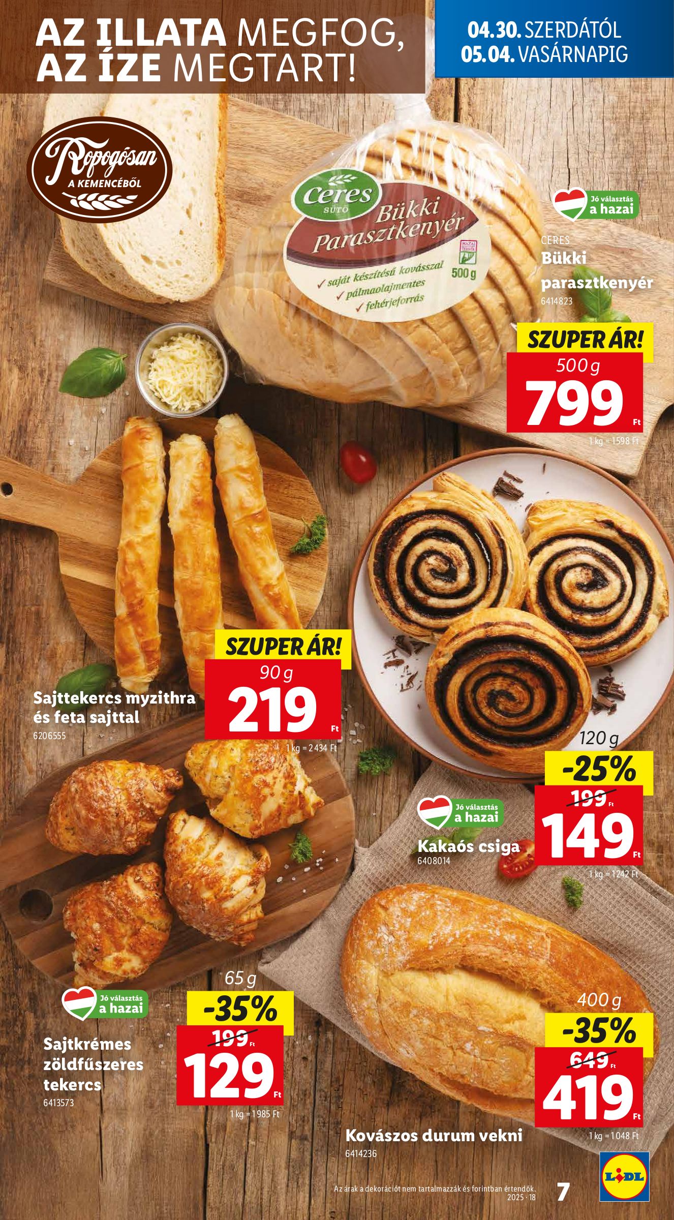 lidl - Lidl akciós újság, érvényes 04.30. - 05.07. - page: 7 lidl - Lidl akciós újság, érvényes 04.30. - 05.07. - page: 7