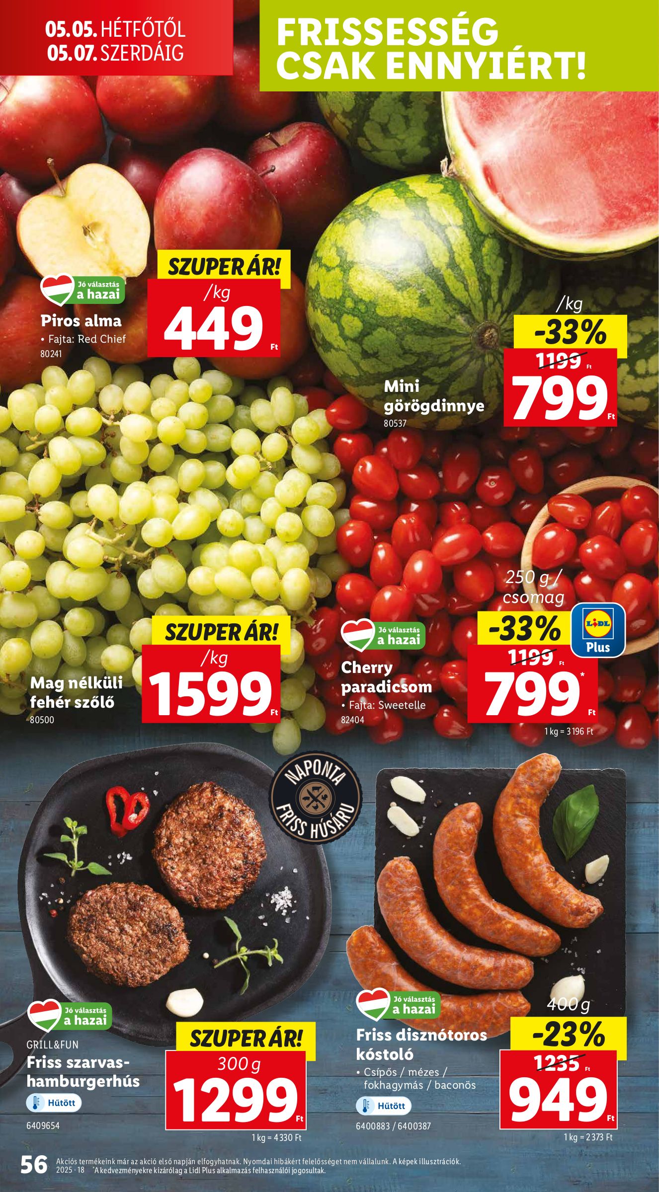lidl - Lidl akciós újság, érvényes 04.30. - 05.07. - page: 58 lidl - Lidl akciós újság, érvényes 04.30. - 05.07. - page: 58