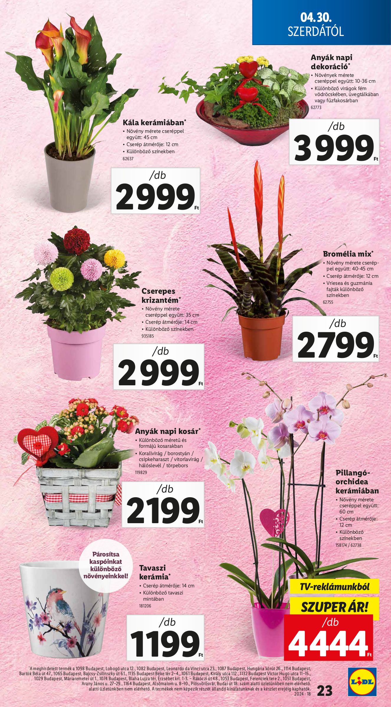 lidl - Lidl akciós újság, érvényes 04.30. - 05.07. - page: 23 lidl - Lidl akciós újság, érvényes 04.30. - 05.07. - page: 23