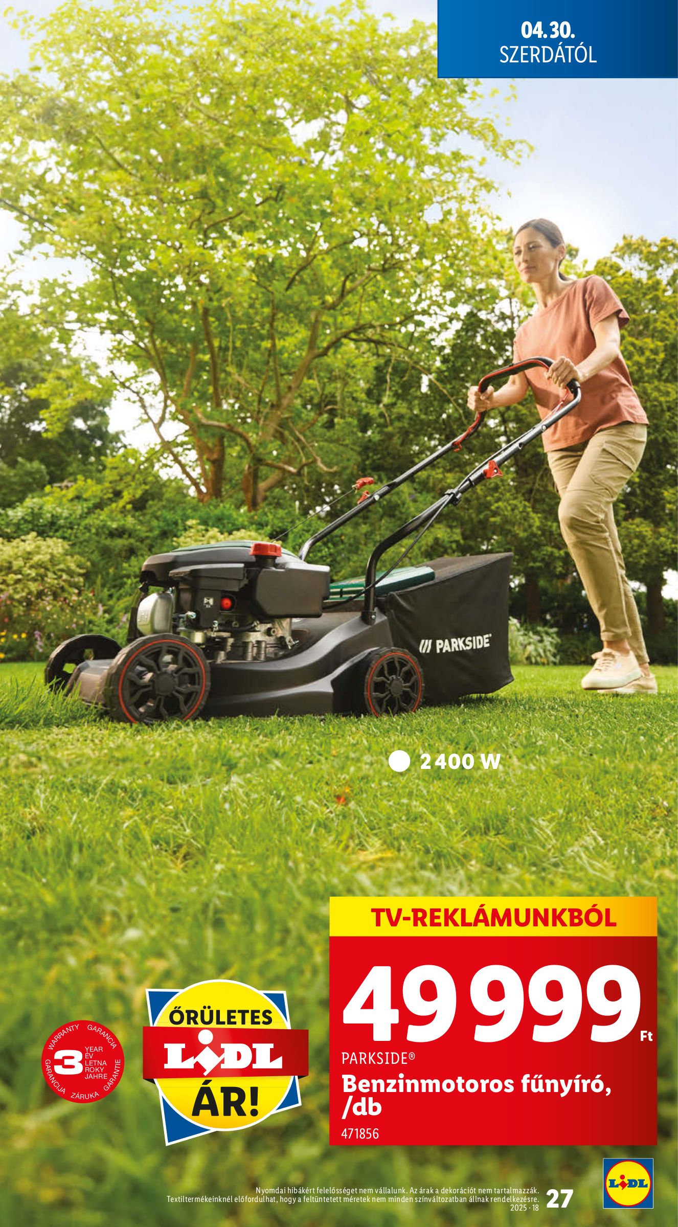 lidl - Lidl akciós újság, érvényes 04.30. - 05.07. - page: 27 lidl - Lidl akciós újság, érvényes 04.30. - 05.07. - page: 27