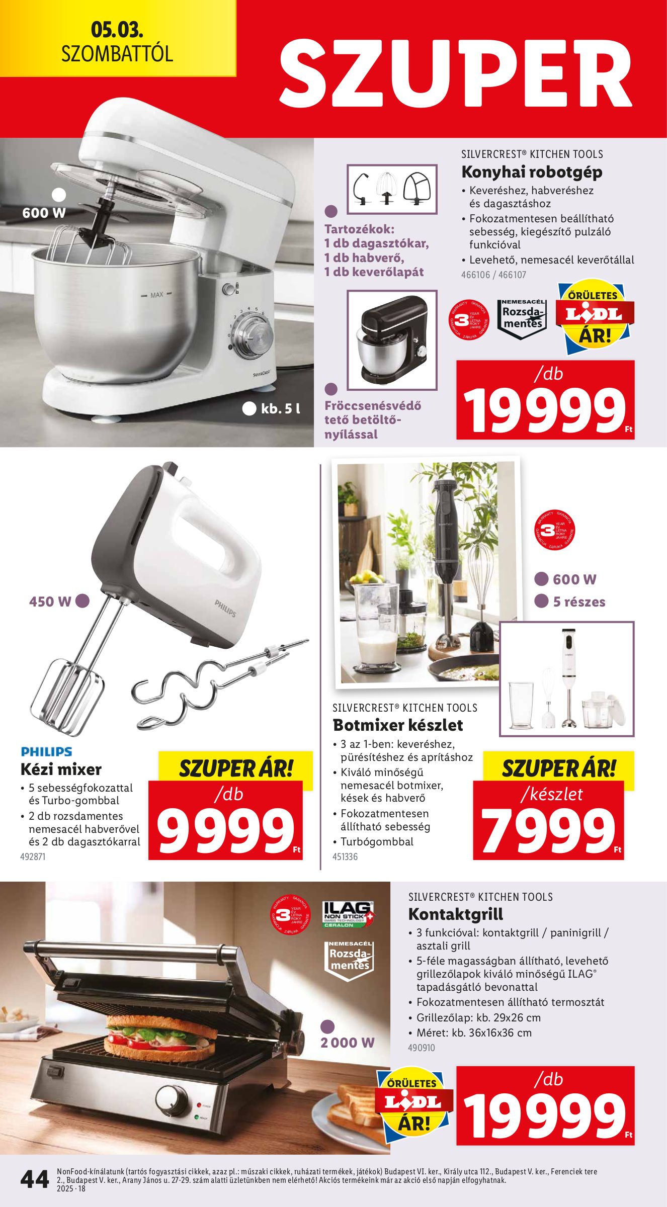 lidl - Lidl akciós újság, érvényes 04.30. - 05.07. - page: 44 lidl - Lidl akciós újság, érvényes 04.30. - 05.07. - page: 44