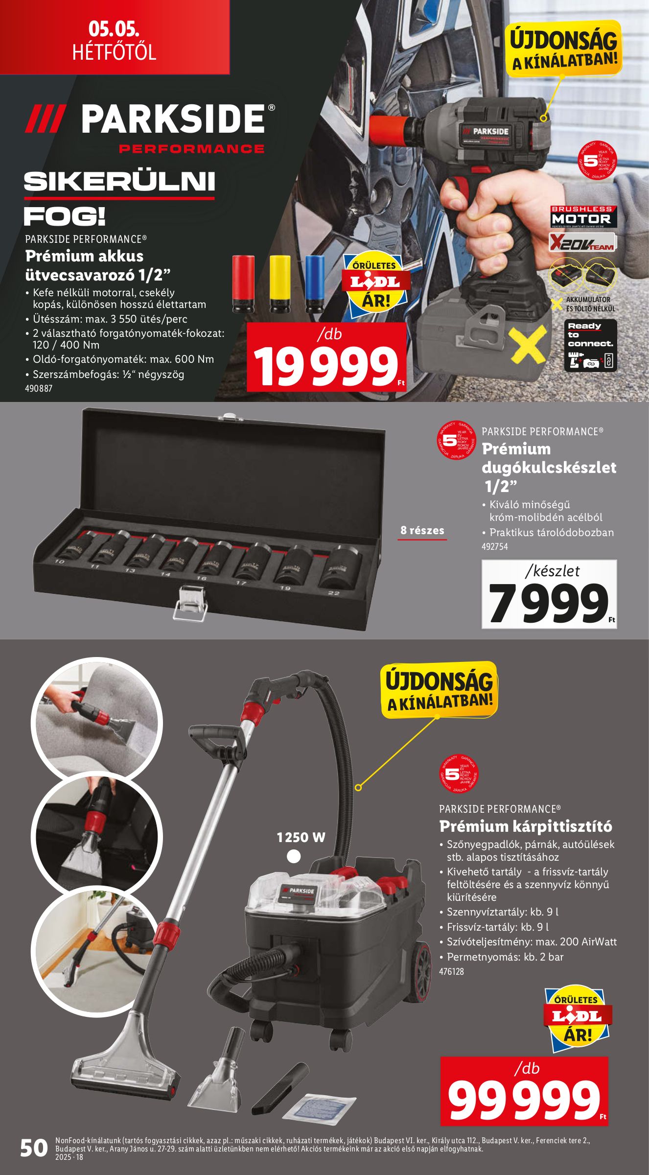 lidl - Lidl akciós újság, érvényes 04.30. - 05.07. - page: 52 lidl - Lidl akciós újság, érvényes 04.30. - 05.07. - page: 52