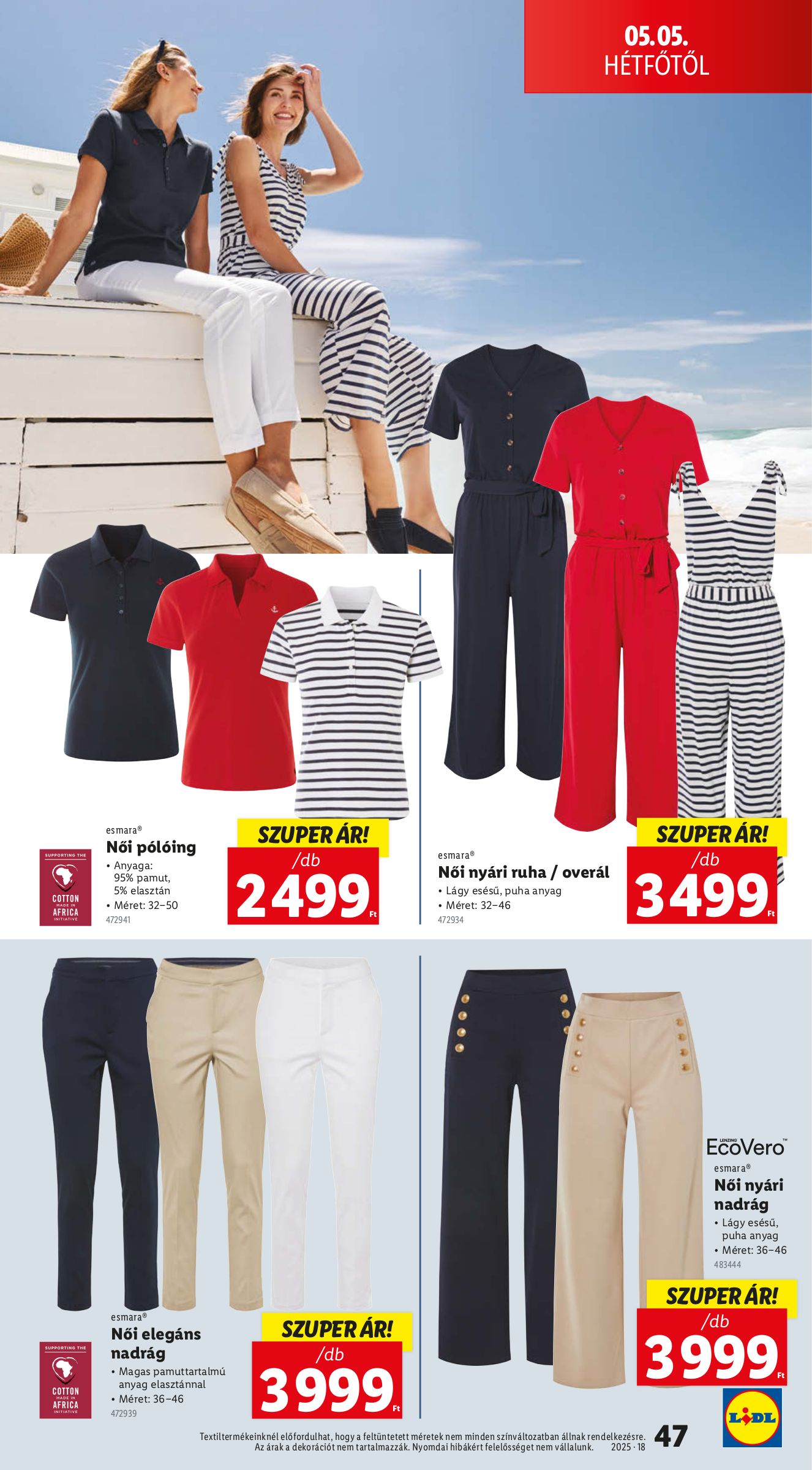 lidl - Lidl akciós újság, érvényes 04.30. - 05.07. - page: 47 lidl - Lidl akciós újság, érvényes 04.30. - 05.07. - page: 47