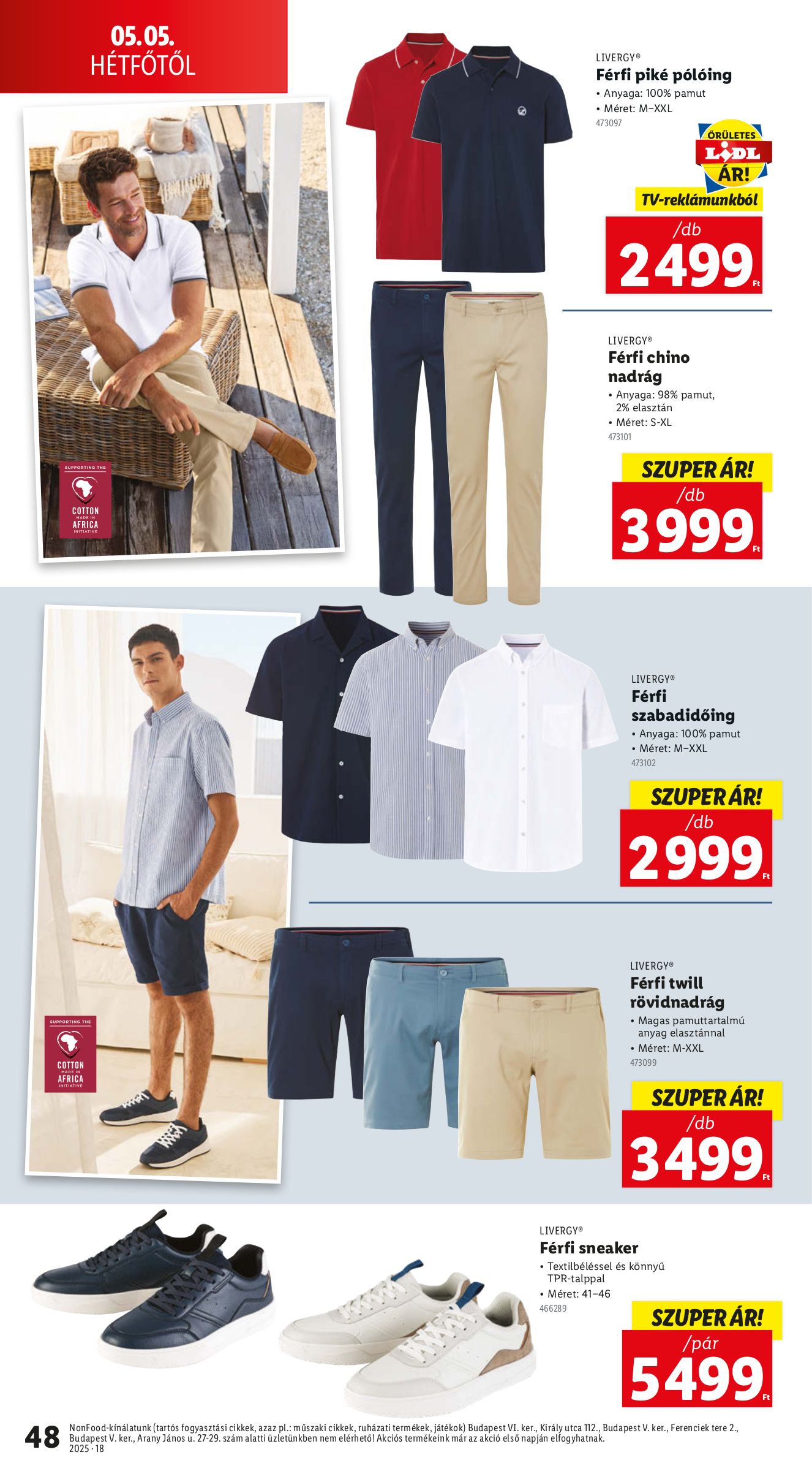 lidl - Lidl akciós újság, érvényes 04.30. - 05.07. - page: 48 lidl - Lidl akciós újság, érvényes 04.30. - 05.07. - page: 48